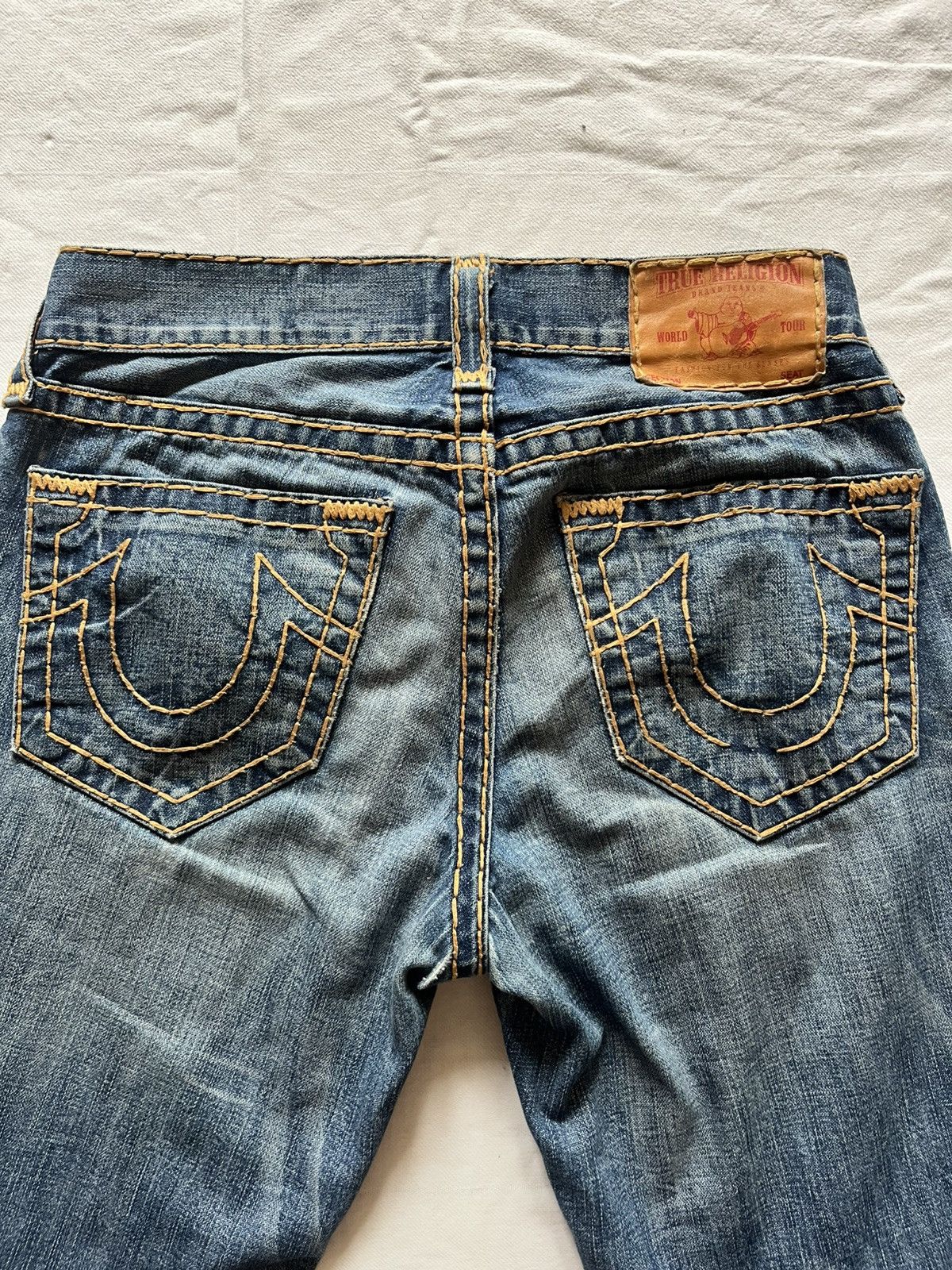 True Religion Vintage True Religion Jeans – Rare Early 2000s Stitching Size US 31 - 4 Thumbnail