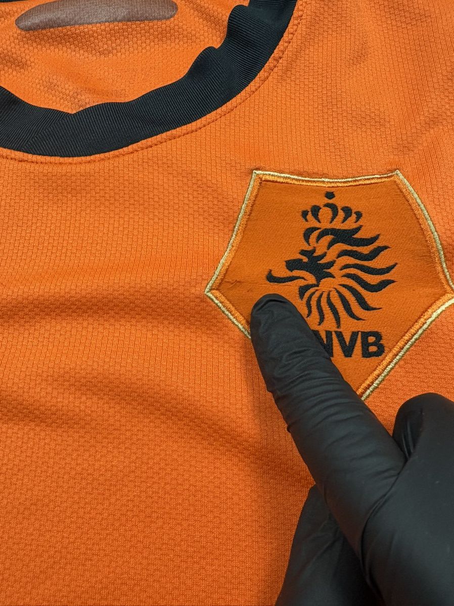 Nike Netherlands Nike Home Kit Jersey 2010 KNVB Dri-Fit Holland Size US S / EU 44-46 / 1 - 7 Thumbnail