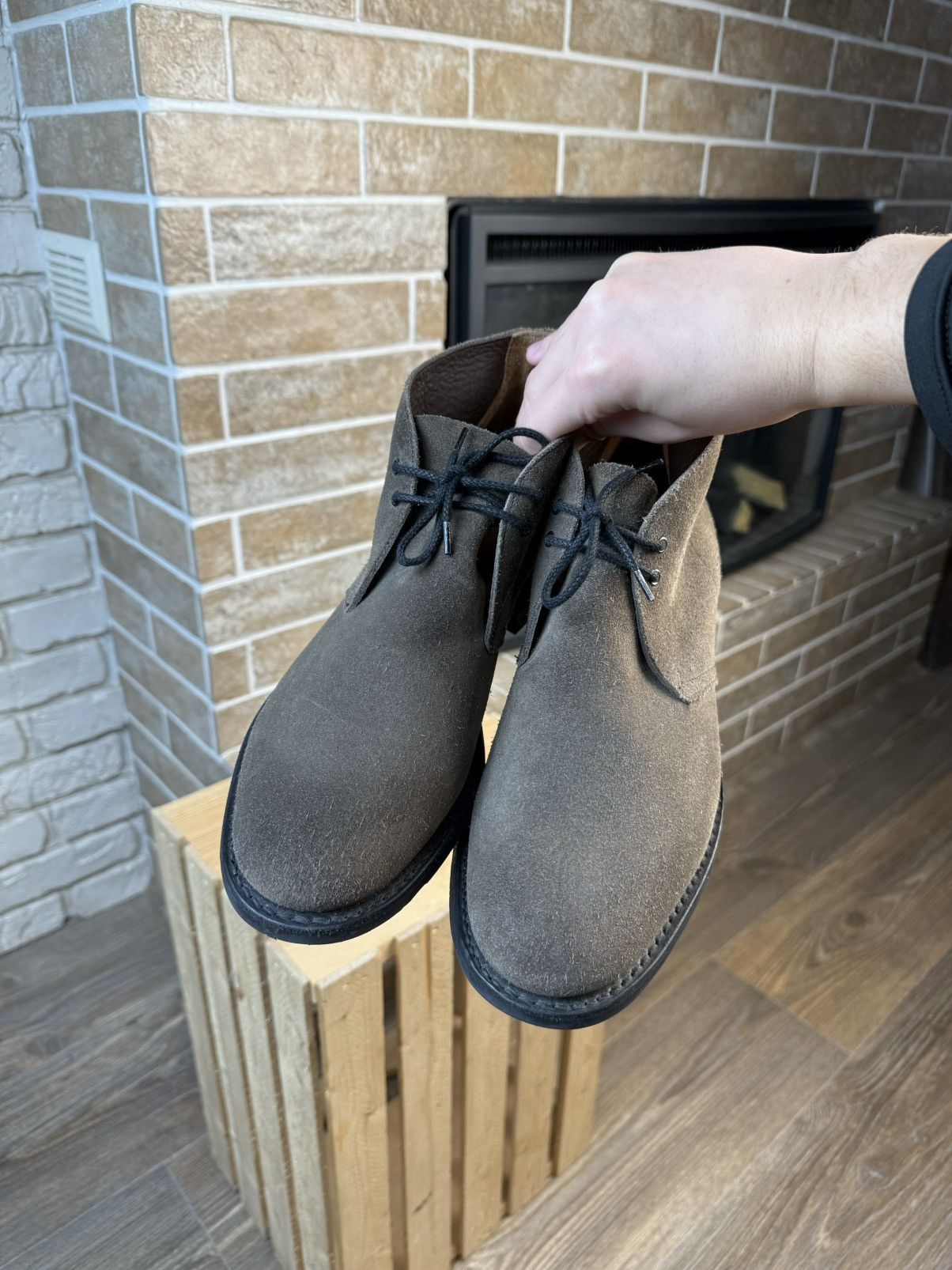 Church's Church’s Gray Suede Sahara D Chukka Boots UK8 US9 Size US 9 / EU 42 - 7 Thumbnail