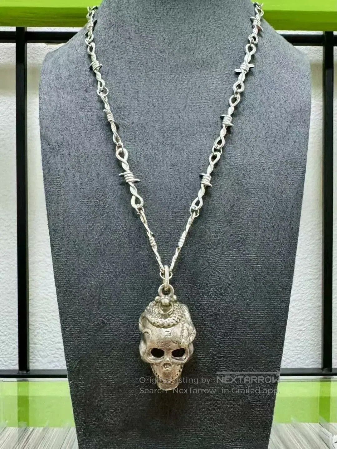 Vivienne Westwood vivienne westwood skull pendant necklace. Size ONE SIZE - 4 Thumbnail