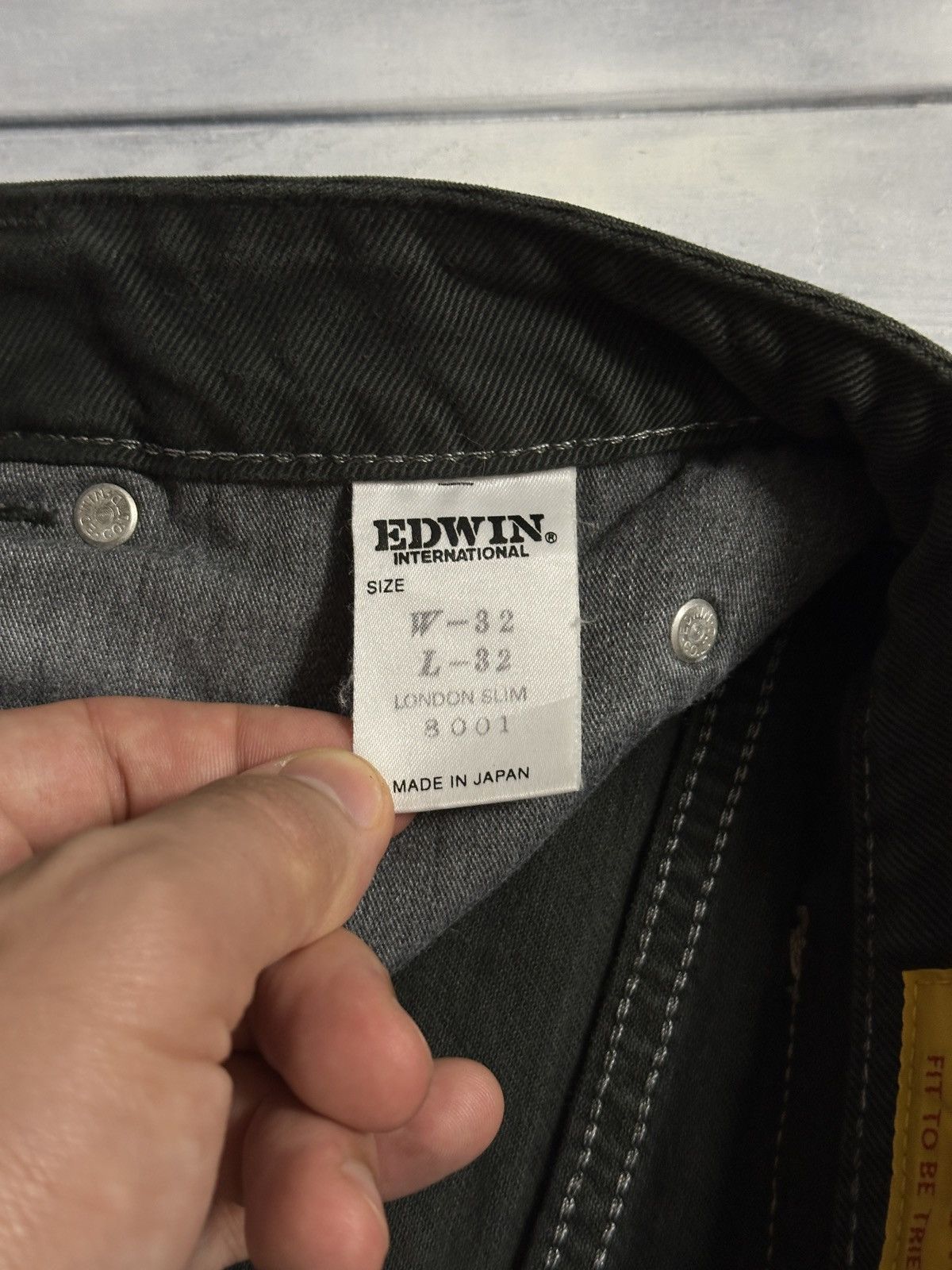 Edwin Rare Denim Shorts Edwin Made In Japan . Size US 32 / EU 48 - 11 Thumbnail