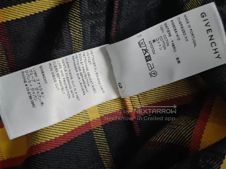 Givenchy Givenchy Quiet Luxury Plaid Denim Shirt Jacket Size US L / EU 52-54 / 3 - 6 Thumbnail