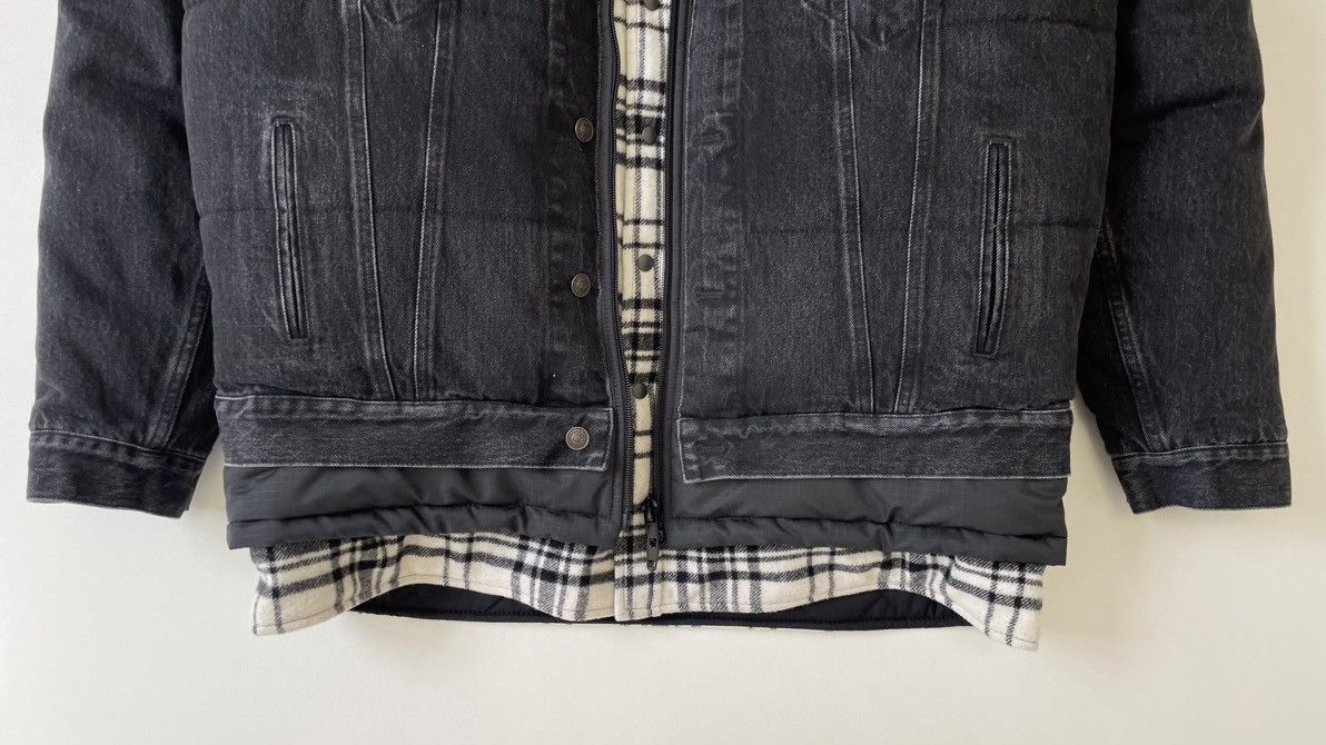 Balenciaga A/W 18 Triple 3 Layer Denim Jacket Size US M / EU 48-50 / 2 - 7 Thumbnail