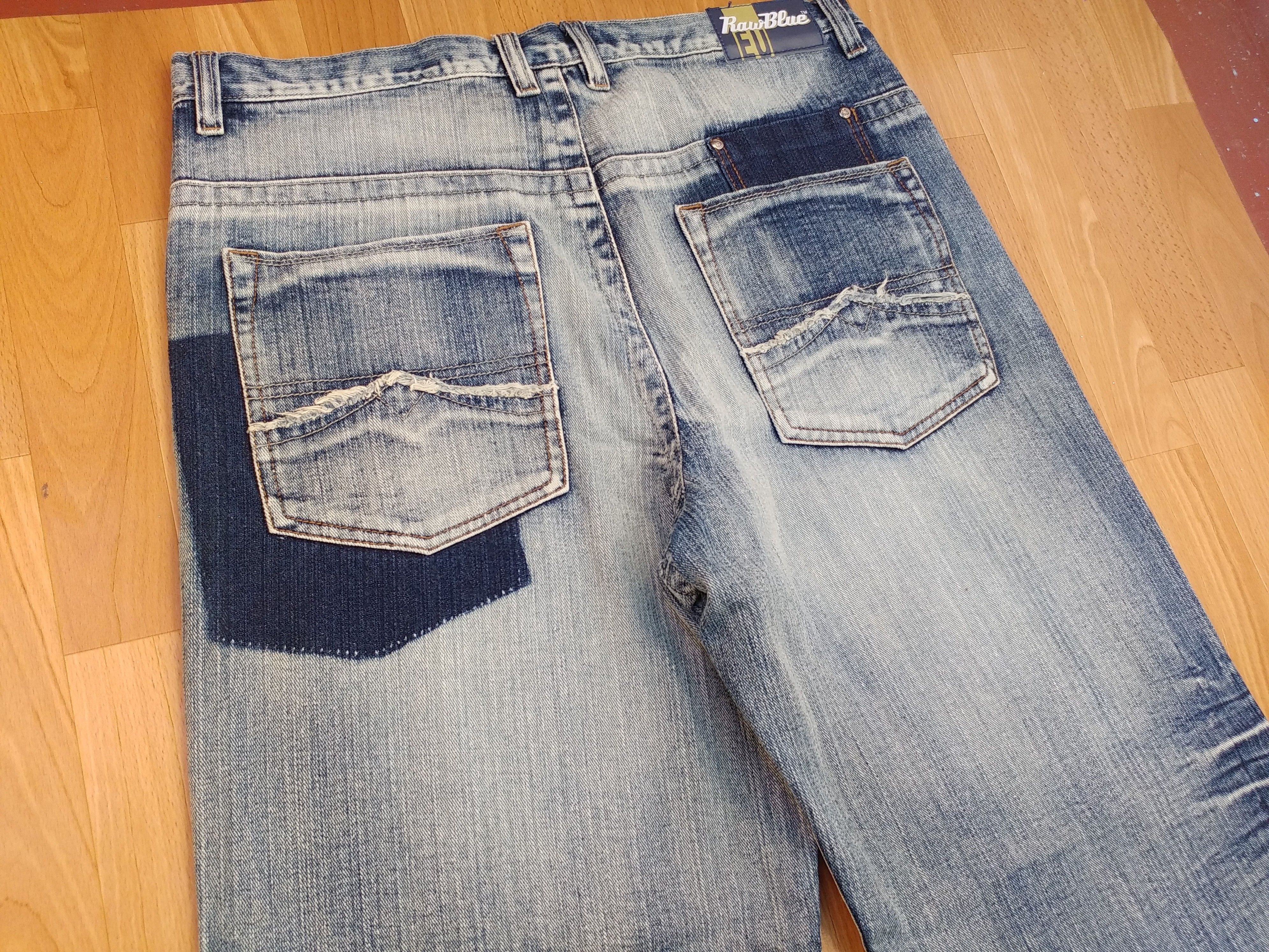 Vintage Raw Blue jeans, vintage, 90s hip hop, baggy 1990s size 36 Size US 36 / EU 52 - 7 Thumbnail