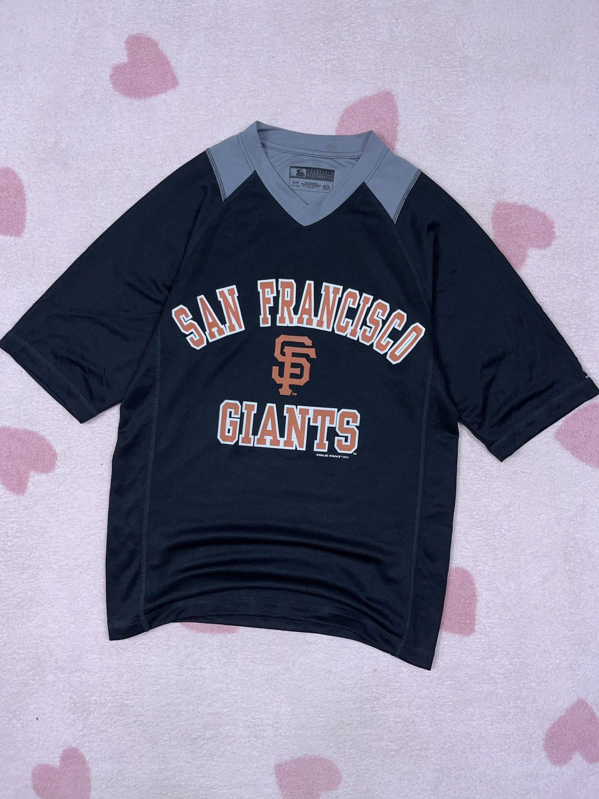 MLB ➕ San Francisco giants true fan jersey streetwear hip hop Size US S / EU 44-46 / 1 - 1 Thumbnail