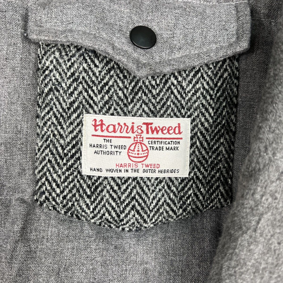 Harris Tweed 🔥 HARRIS TWEED POLAND DOWN PUFFER JACKET Size US M / EU 48-50 / 2 - 14 Thumbnail