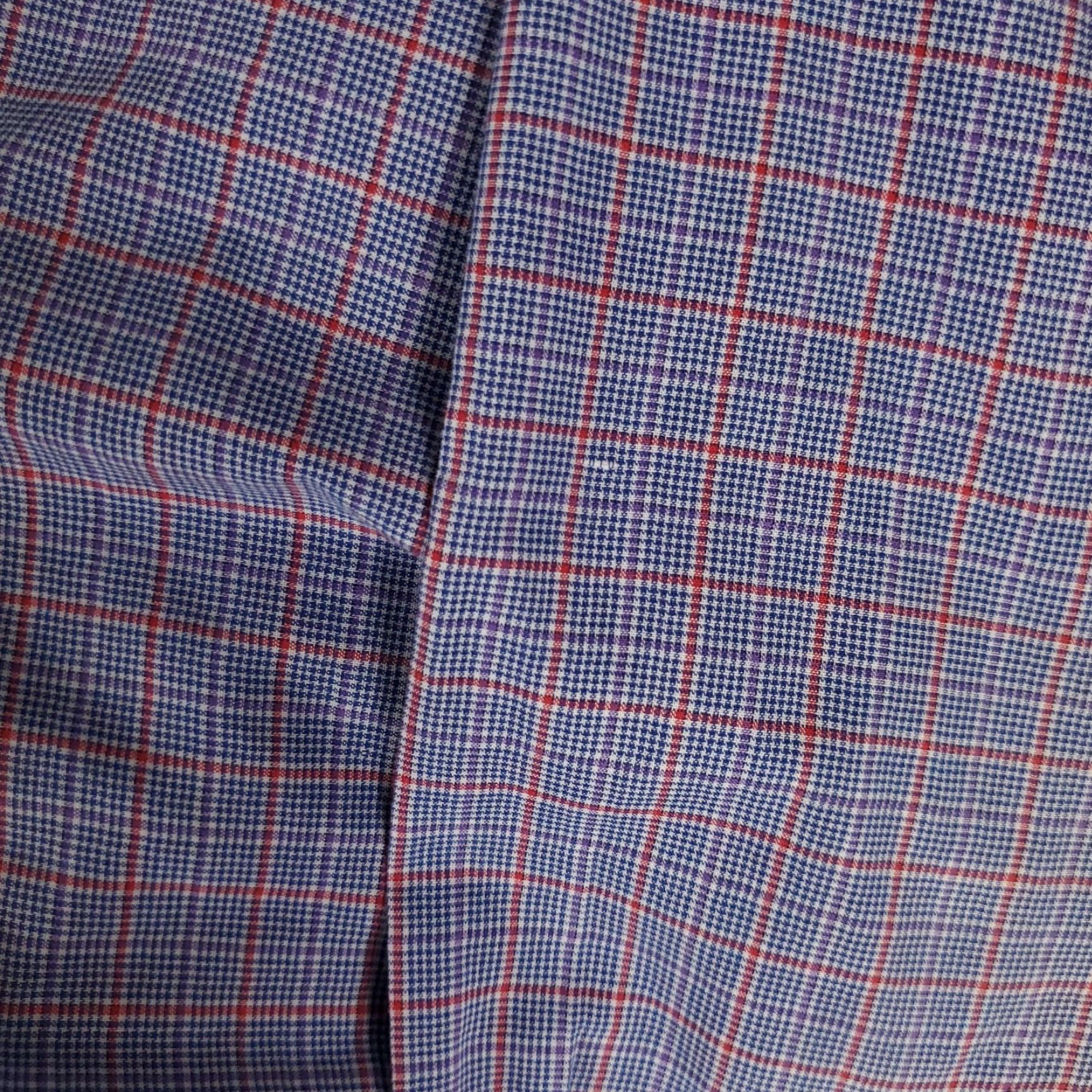 Ralph Lauren Ralph Lauren Shirt Mens Size 18 Blue Plaid Dress Button Up Long Sleeve Size 48R - 3 Thumbnail
