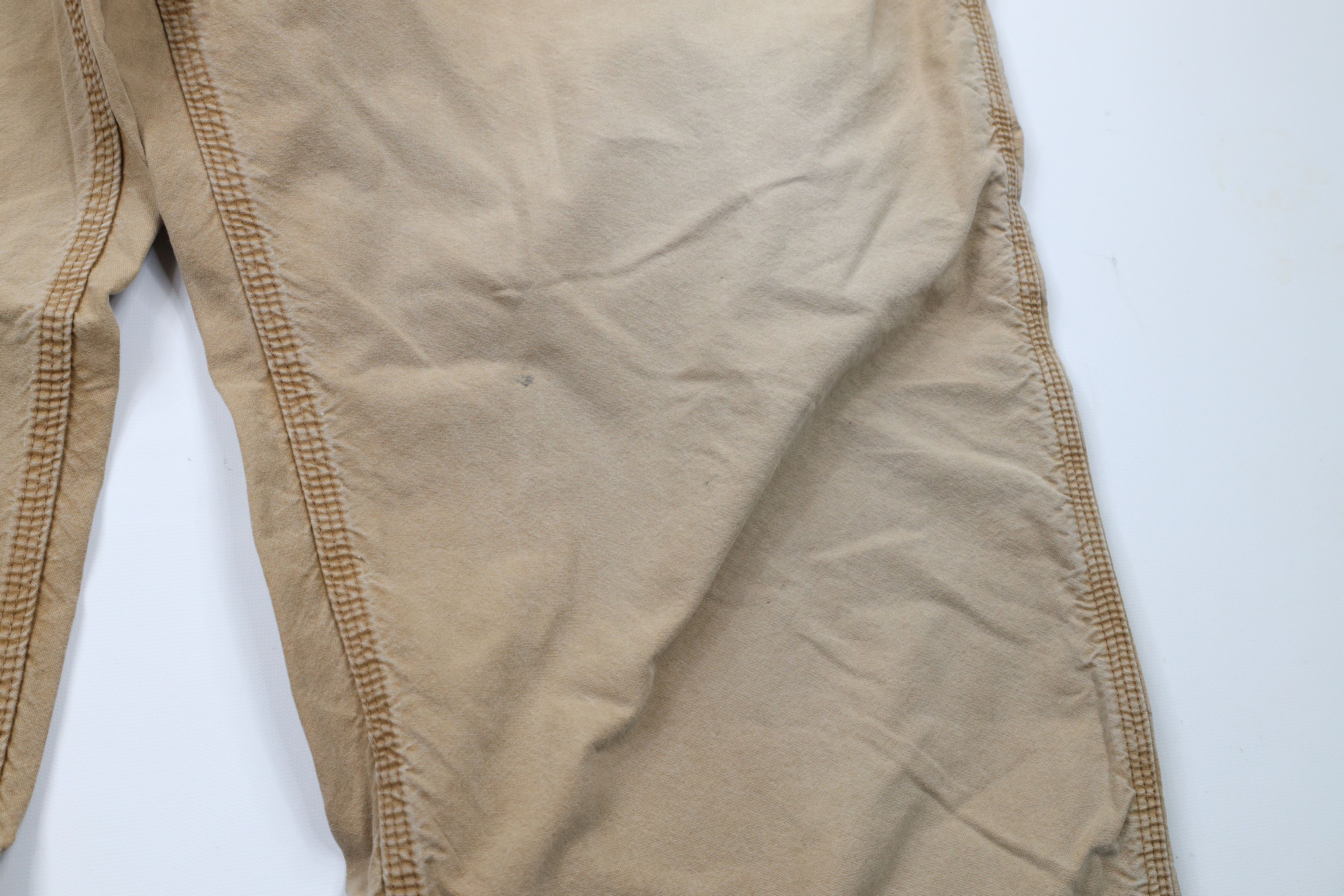 Carhartt × Vintage Vintage Carhartt Out Wide Leg Dungaree Pants Duck Brown Size US 44 / EU 60 - 5 Thumbnail