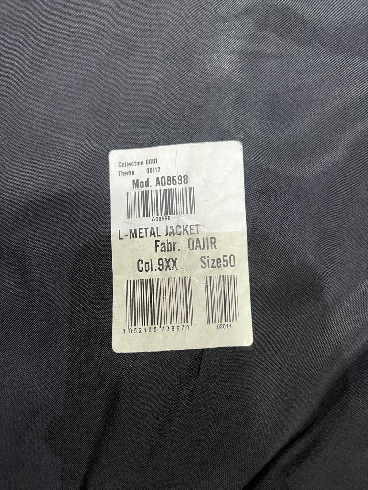 Diesel Diesel L- METAL GIACCA leather jacket Size US L / EU 52-54 / 3 - 9 Thumbnail
