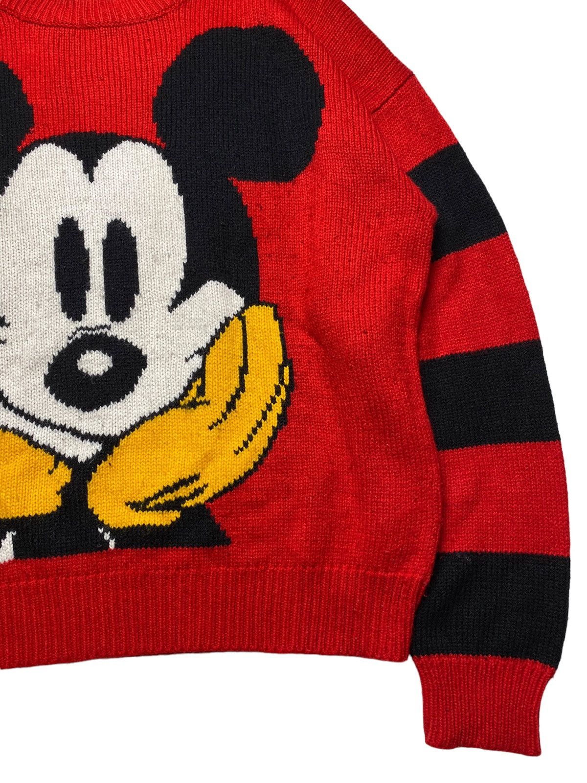 Hysteric Glamour 2000s Mickey - Kurt Cobain Style Chunk Knitted Sweater Size US L / EU 52-54 / 3 - 4 Thumbnail