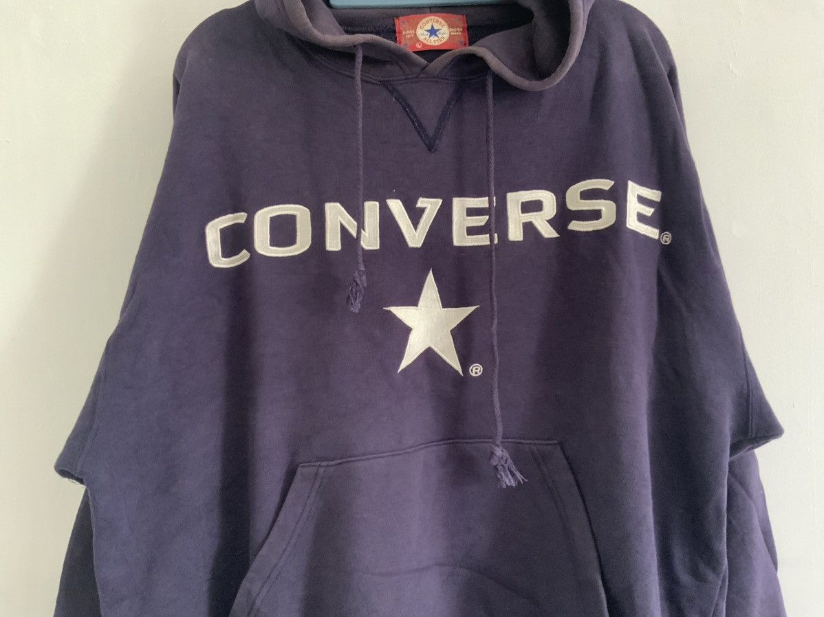 Converse Vintage Converse Fade Indigo Hoodie Size US L / EU 52-54 / 3 - 4 Thumbnail