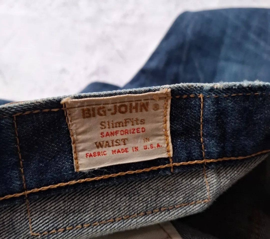 Big John × Vintage Vintage big jhon selvedge zipper talon Size US 30 / EU 46 - 2 Thumbnail