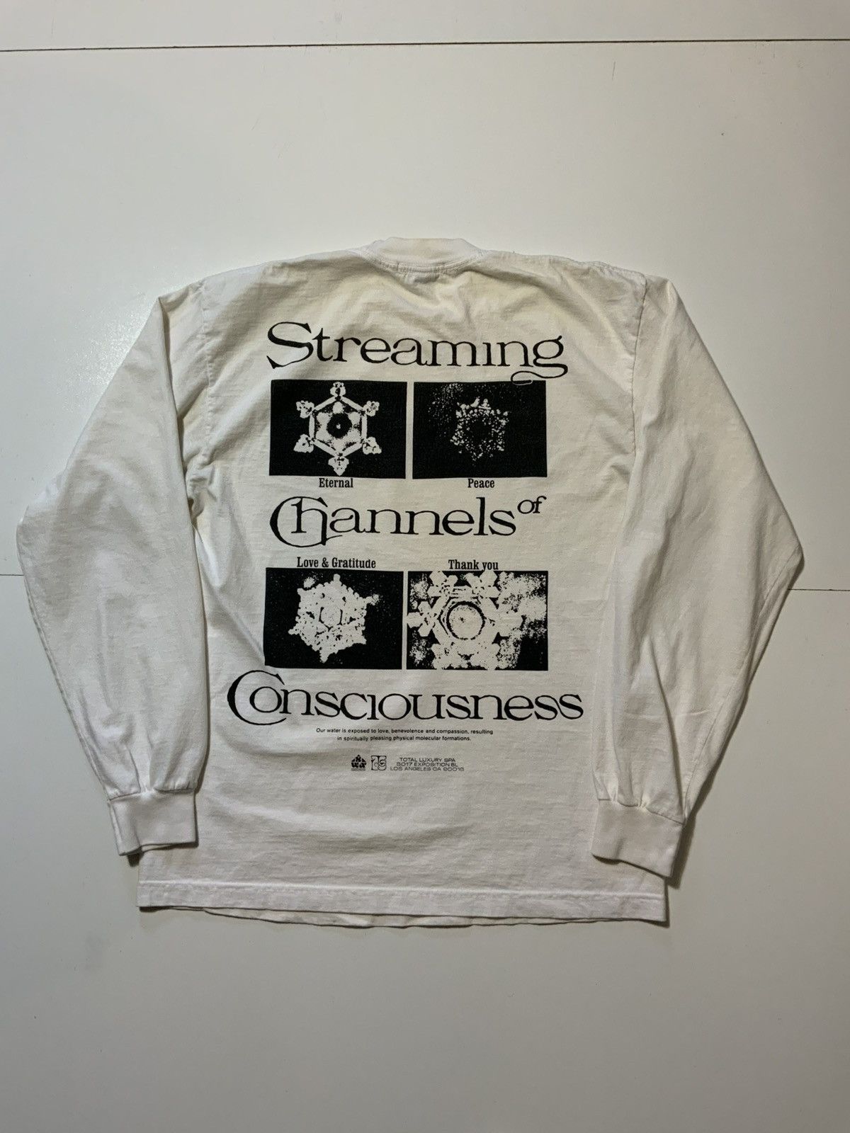 Total Luxury Spa Total Luxury Spa Streaming Consciousness Masaru Emoto TShirt Size US M / EU 48-50 / 2 - 4 Thumbnail