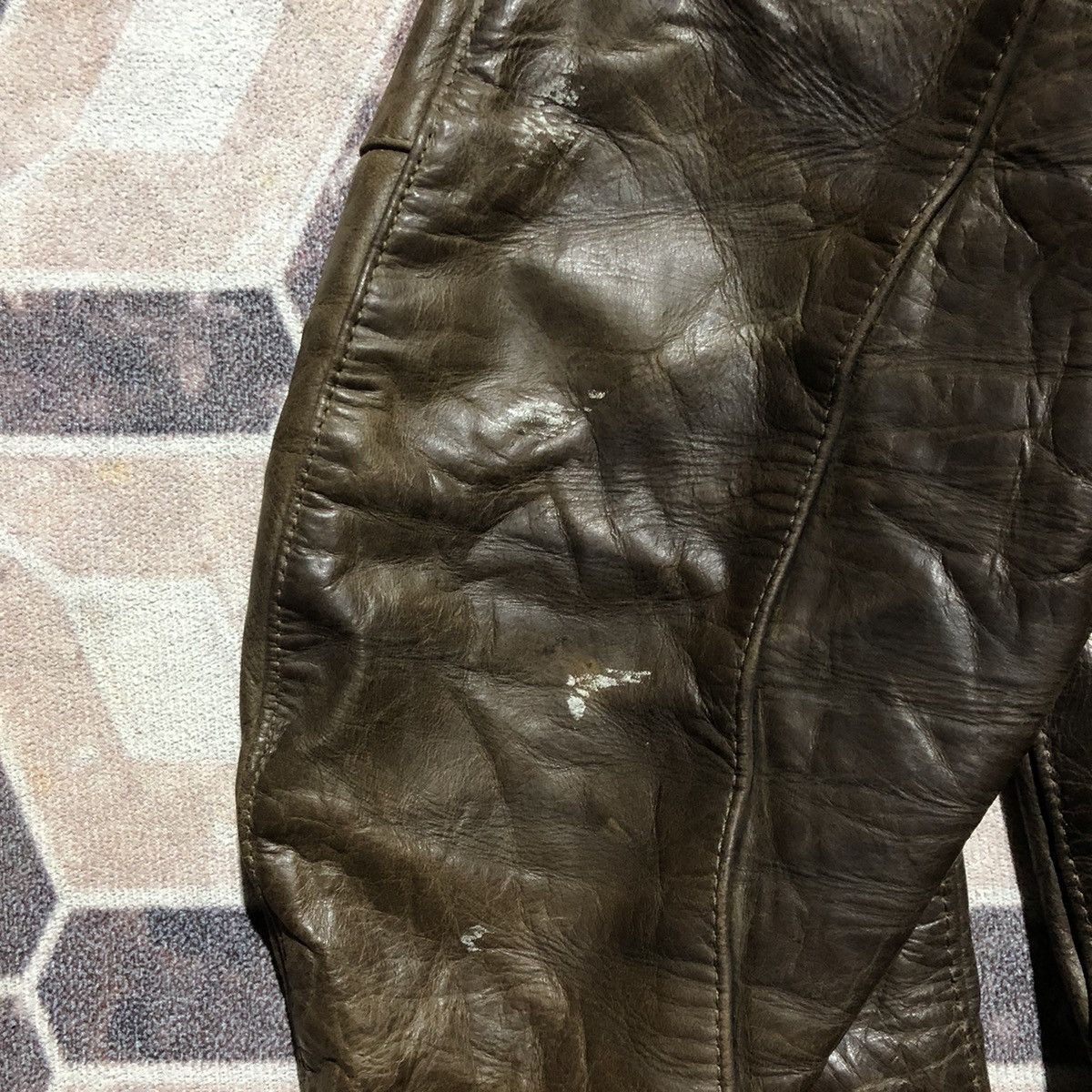Genuine Leather Rare‼️🔥Joe Rocket Classic 92' Leather Motorcycle Jacket Size US S / EU 44-46 / 1 - 14 Thumbnail