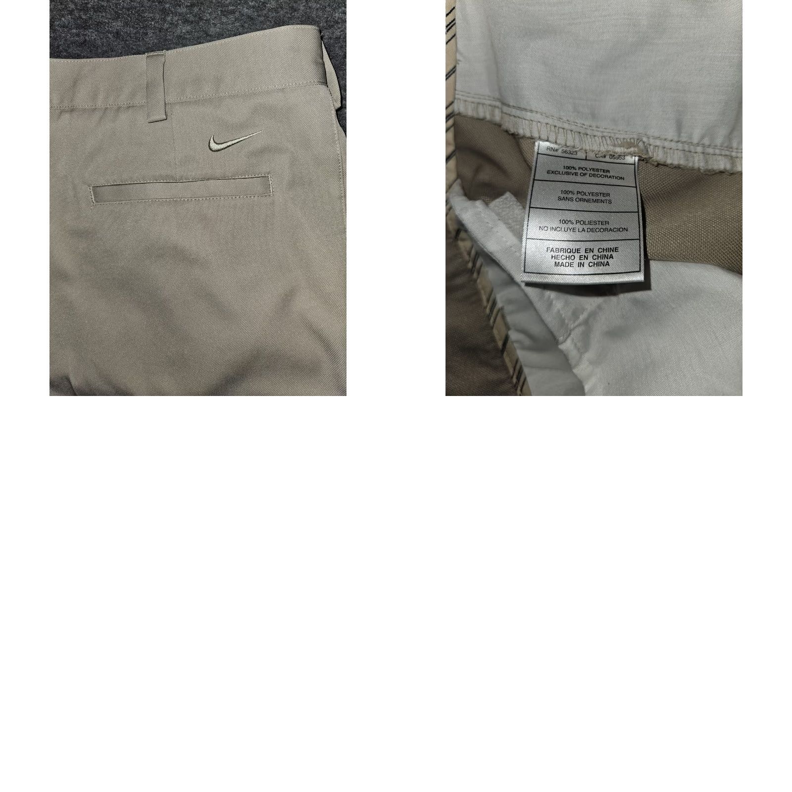 Nike Nike Golf Chino Shorts Men's 36 Khaki Pleated Fit Casual Outdoors Active Size US 36 / EU 52 - 8 Thumbnail