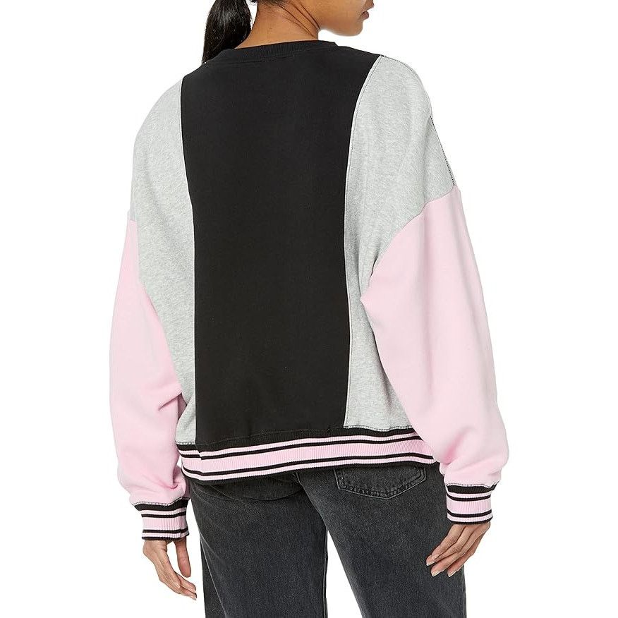 Russell Athletic Russell Athletic Women Logo Color Block Sweatshirt Pink Sz S Size S / US 4 / IT 40 - 2 Thumbnail