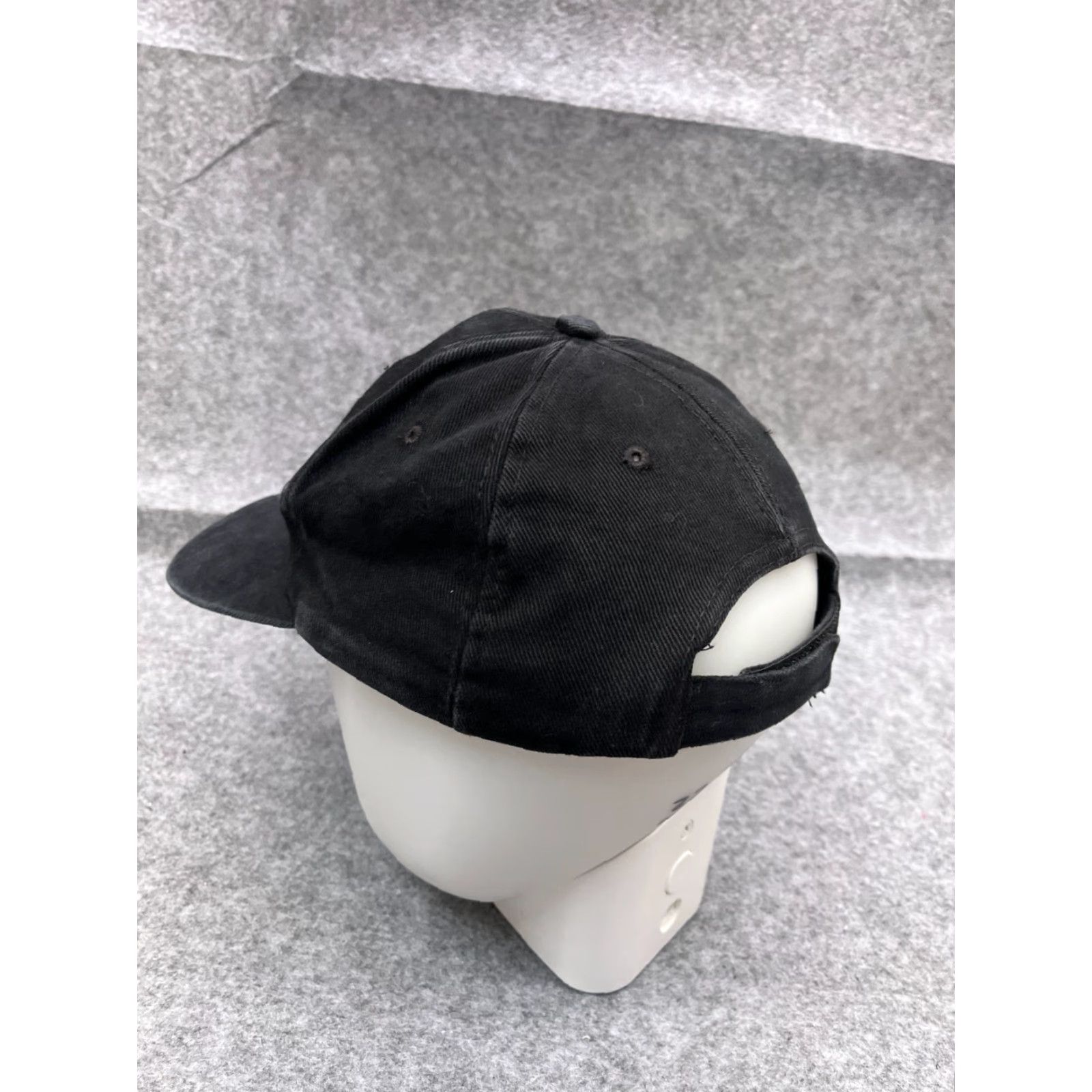 Vintage Sodima Paris Logo Hat Cap - Black Cotton Twill Baseball Cap - One Size Adjustable - Unisex Adults Size ONE SIZE - 5 Thumbnail