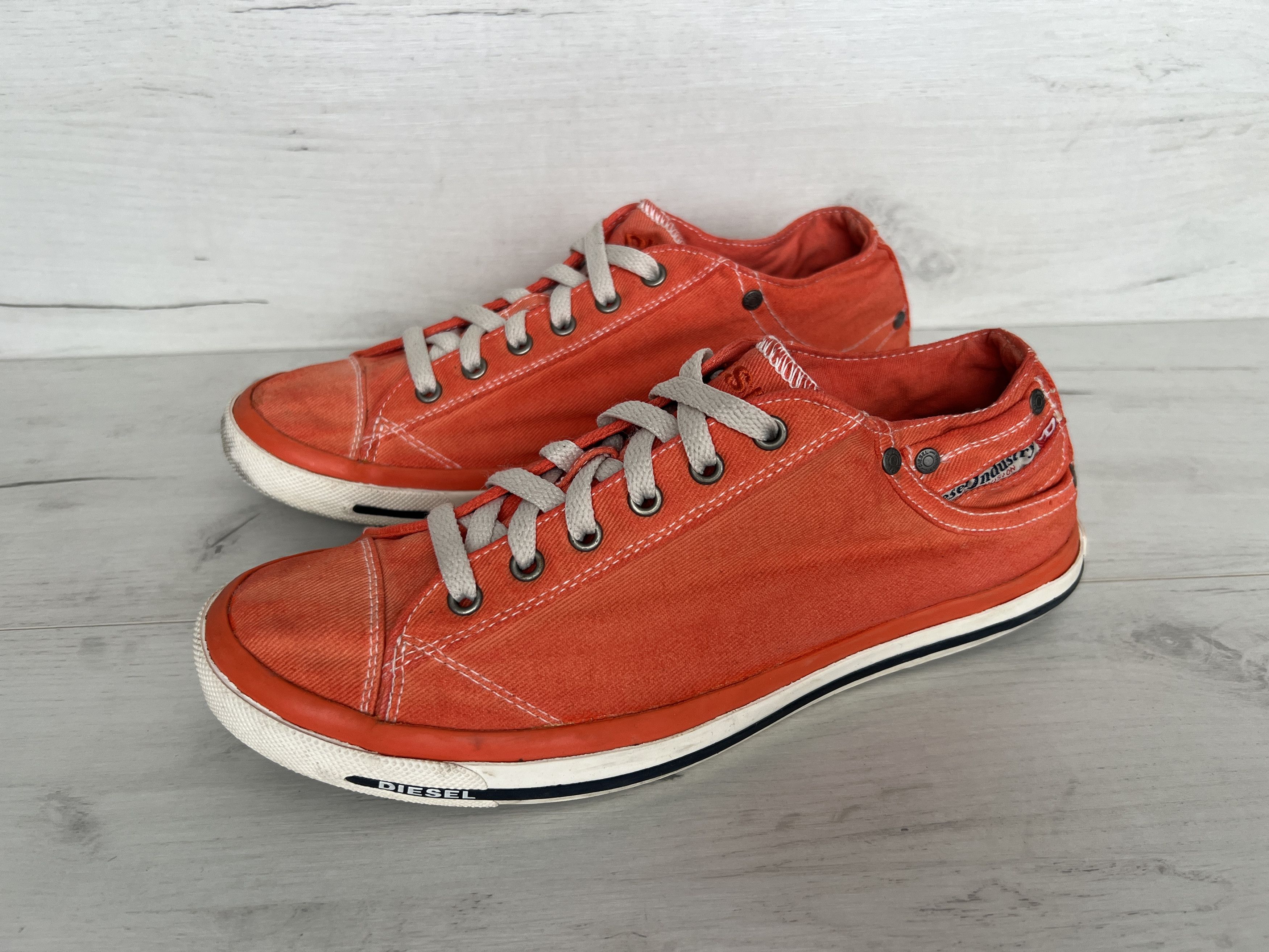Diesel RARE! DIESEL EXPOSURE LOW DENIM DIVISION FASHION SHOES Size US 10 / EU 43 - 1 Thumbnail