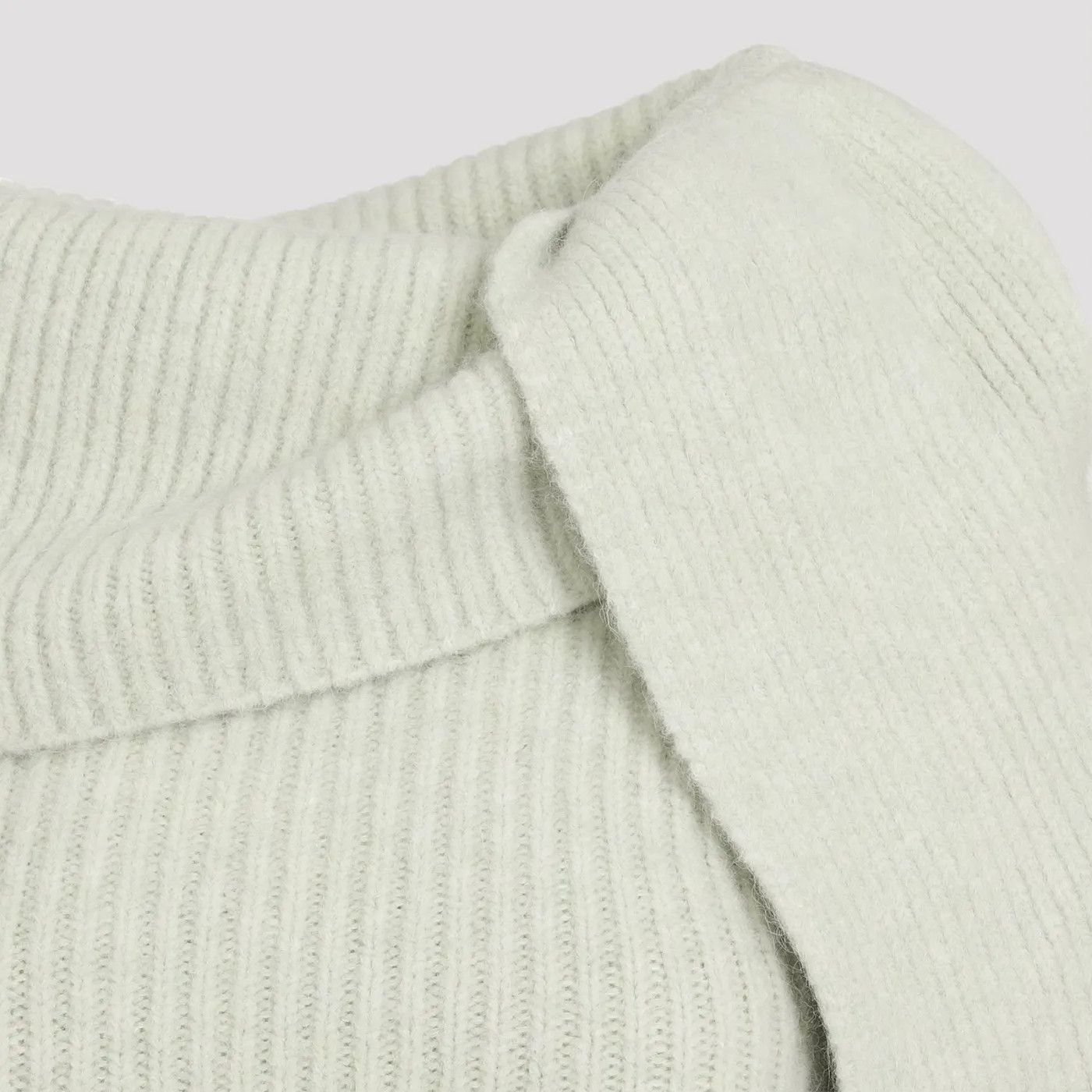 Rick Owens o1y0126 Turtleneck Sweater in Light Green Size S / US 4 / IT 40 - 3 Thumbnail