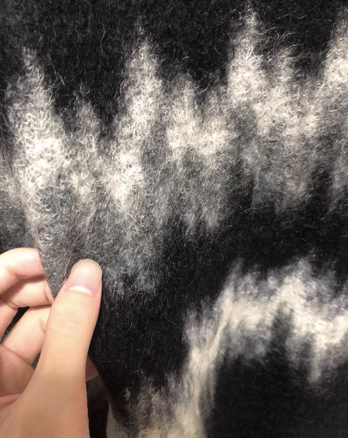 Saint Laurent Paris Saint Laurent 20FW Turtleneck Mohair Lightning Bolt Sweater Size US M / EU 48-50 / 2 - 1 Thumbnail
