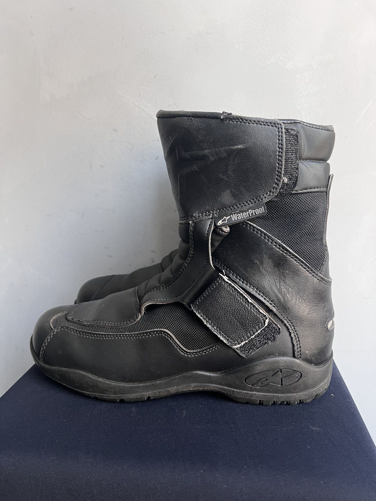 Alpinestars Vintage moto Alpinestars boots balenciaga style leather 90s Size US 7.5 / EU 40-41 - 7 Thumbnail