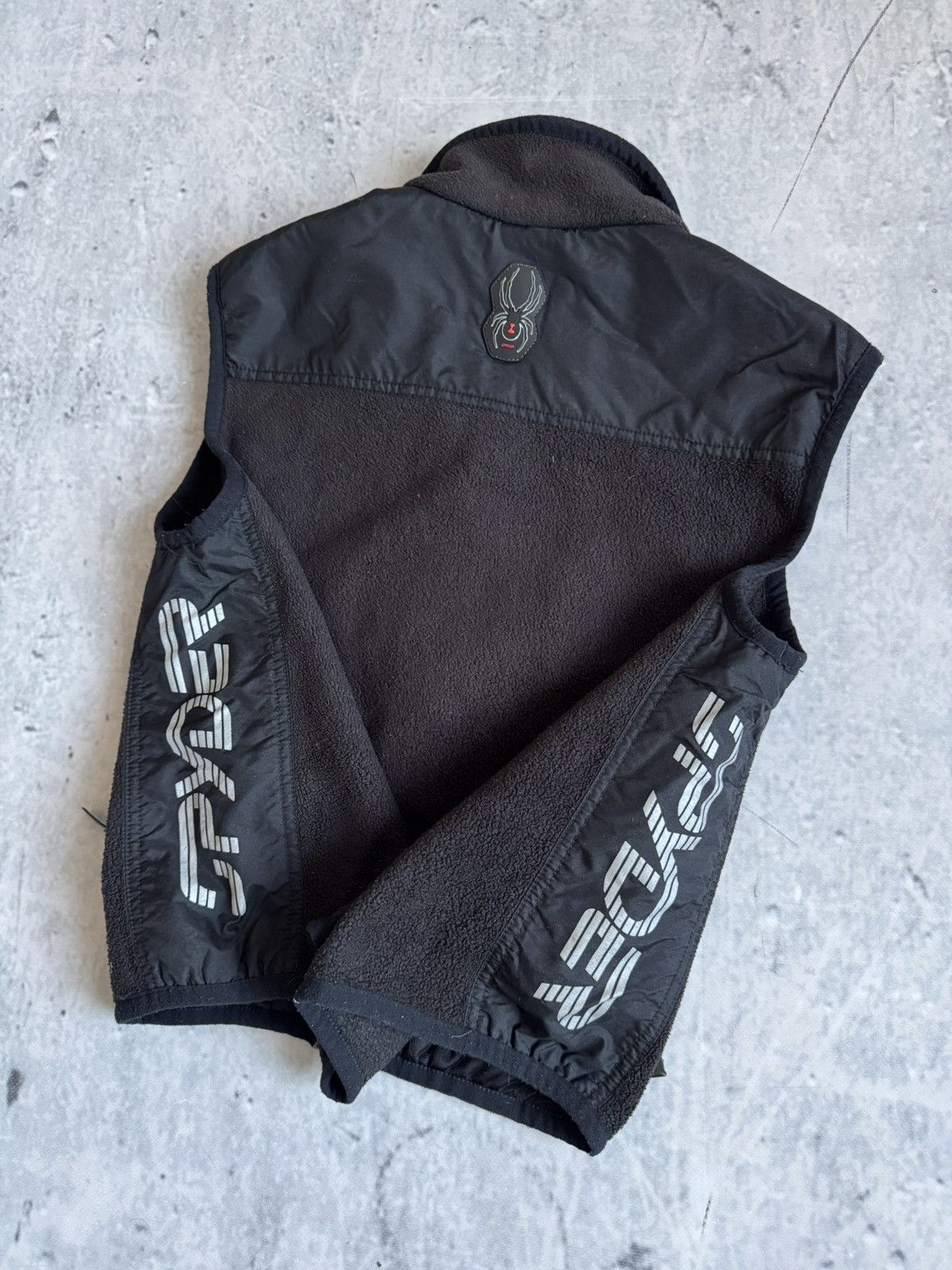 Spyder Vintage Spyder Fleece Zipper Vest Jacket black Size US XS / EU 42 / 0 - 4 Thumbnail