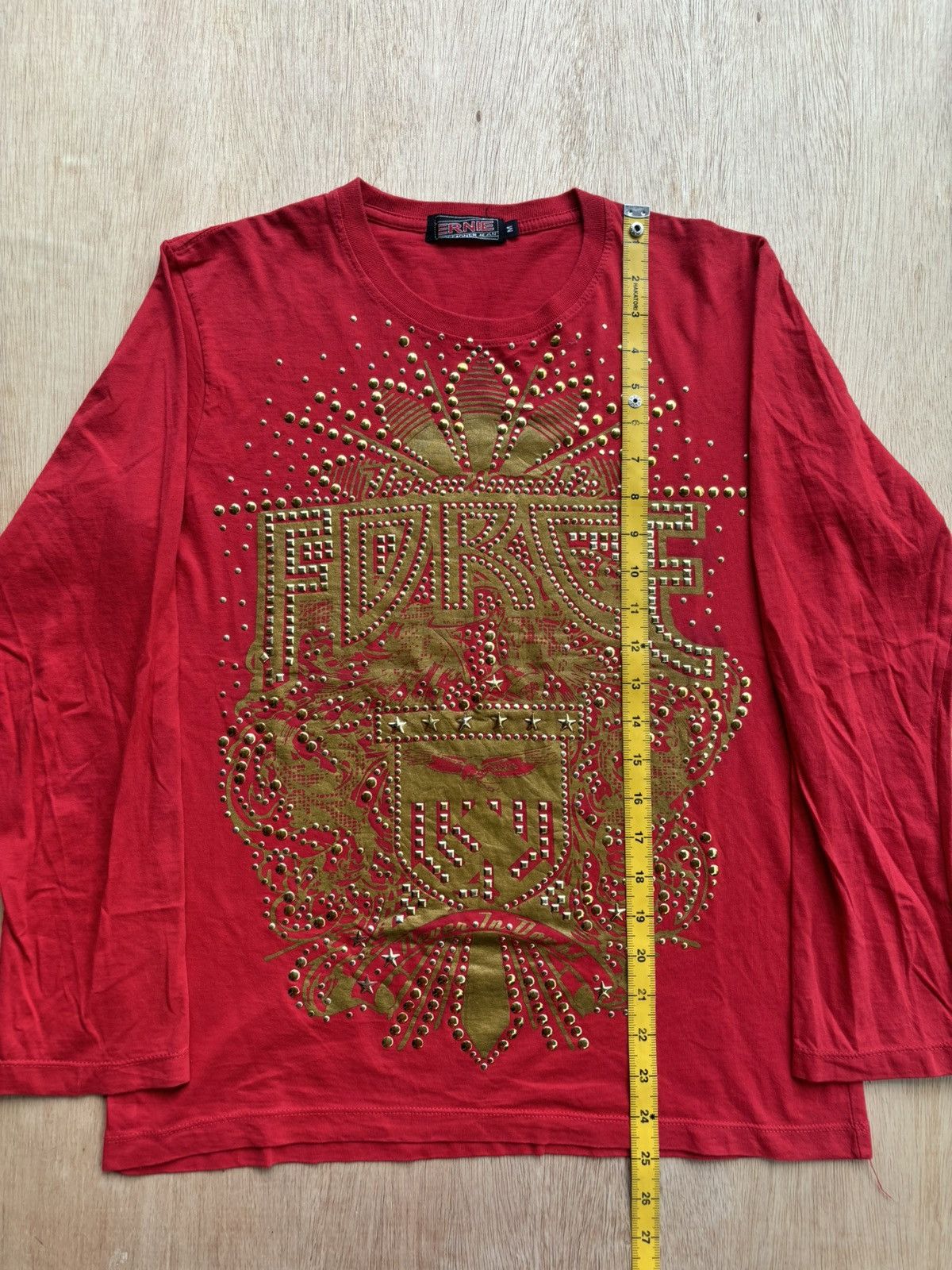 Hysteric Glamour × If Six Was Nine × Japanese Brand Y2k Ernie Jean Studded Ifsixwasnine Lgb Style Longsleeve Size US M / EU 48-50 / 2 - 7 Thumbnail