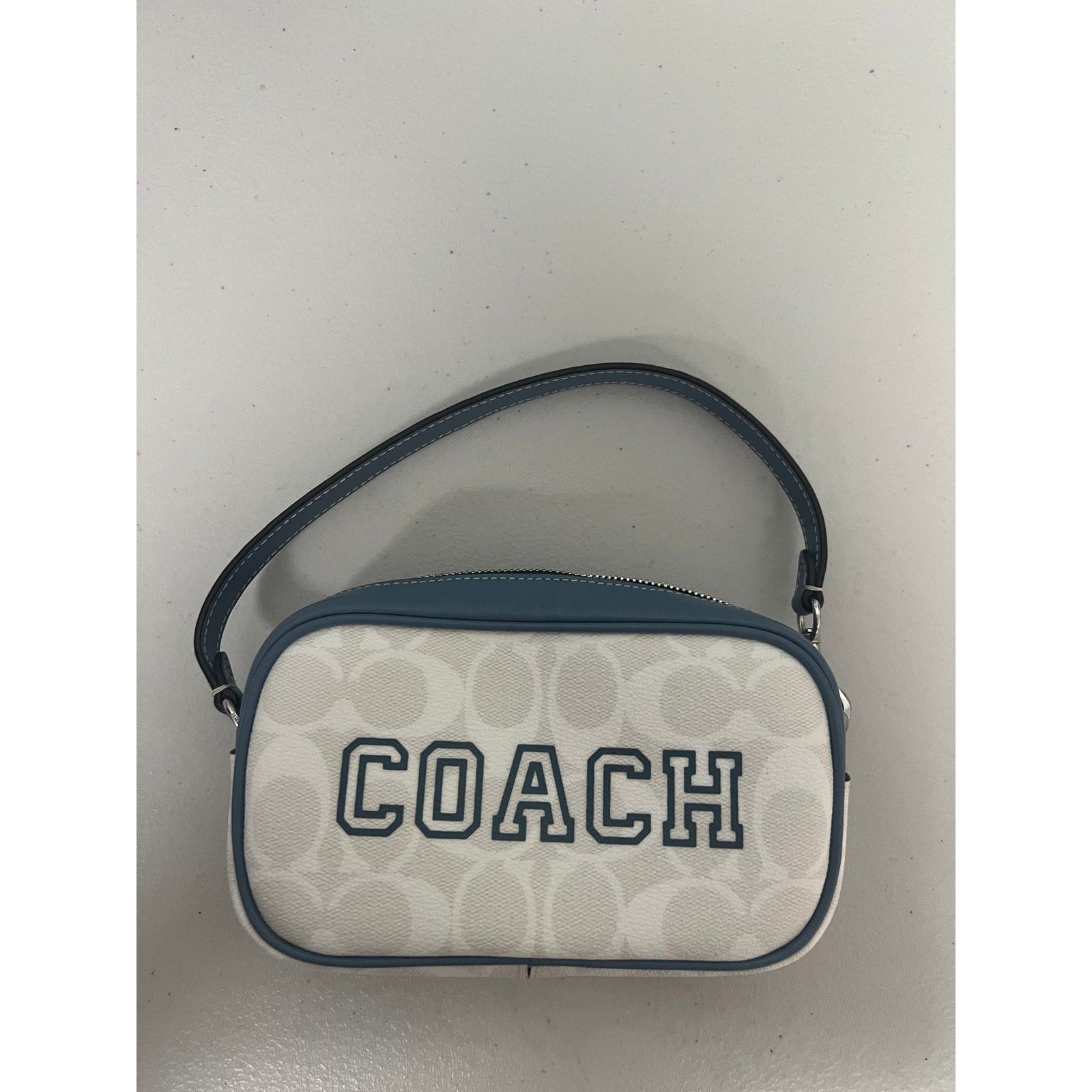Coach Coach CB851 Jamie Wristlet In Signature Canvas IN Chalk Size ONE SIZE - 4 Thumbnail