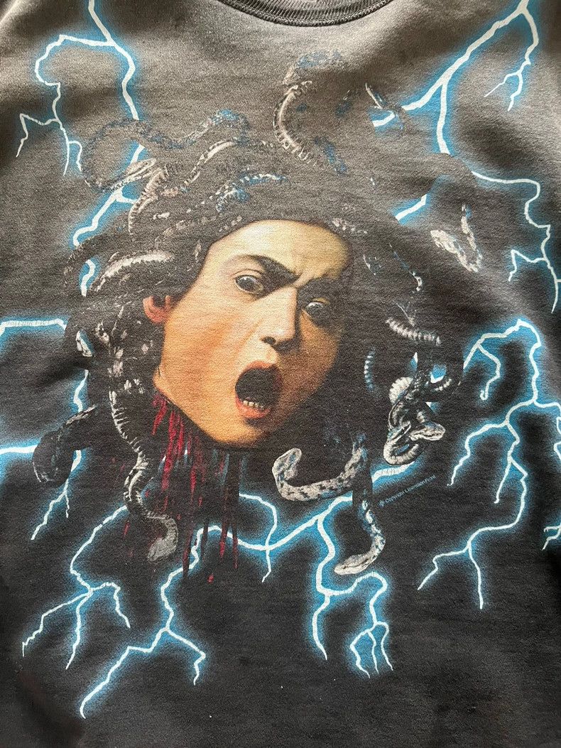 Saint Michael Saint Michael 24aw Medusa Hoodie 2502-Nextarrow Size US XL / EU 56 / 4 - 3 Thumbnail