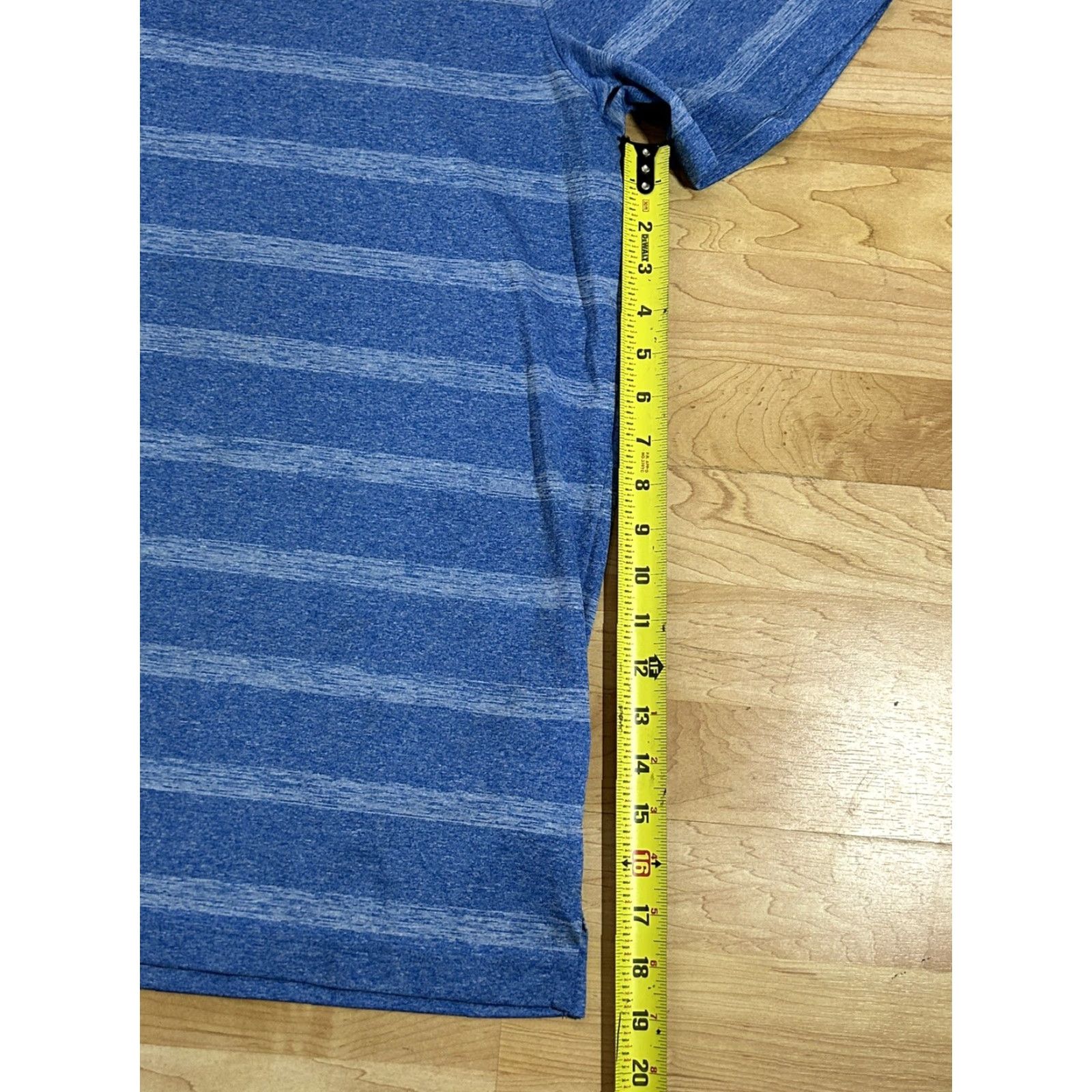 Puma PUMA Golf Polo DryCell Blue Short Sleeve Golf Shirt Mens XL Polo Shirt Short Sleeve Striped Blue Golf Mens XL Size US XL / EU 56 / 4 - 3 Thumbnail