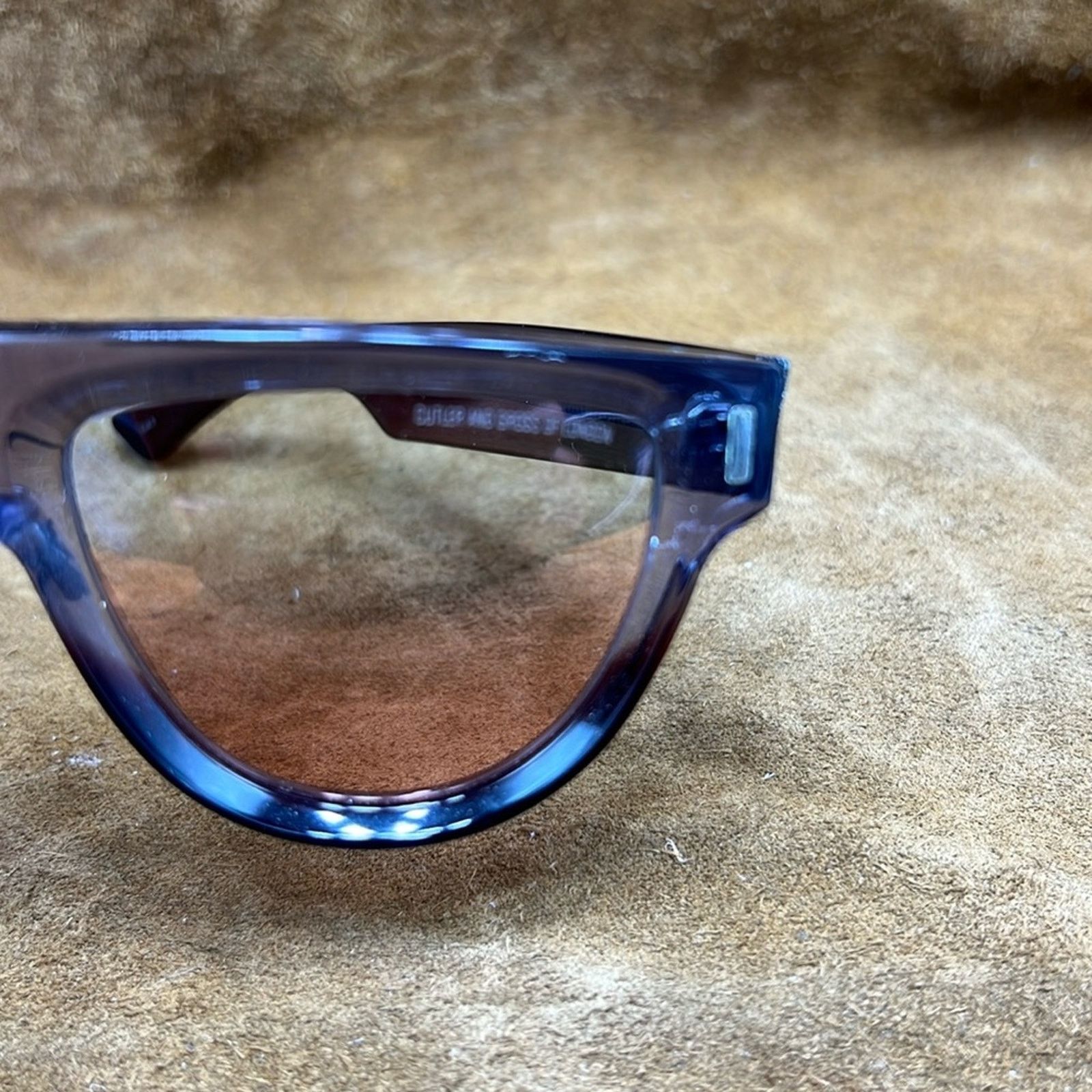 Cutler and Gross Cutler And Gross Transparent Smoke Gray Sunglasses (Rare) Size ONE SIZE - 10 Thumbnail