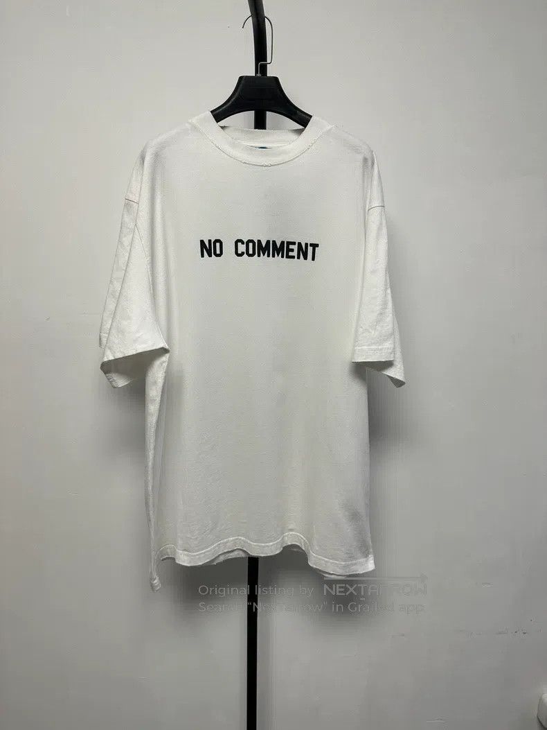Balenciaga Balenciaga Letter Print Round Neck Casual Short Sleeve Size US XXS / EU 40 - 1 Thumbnail