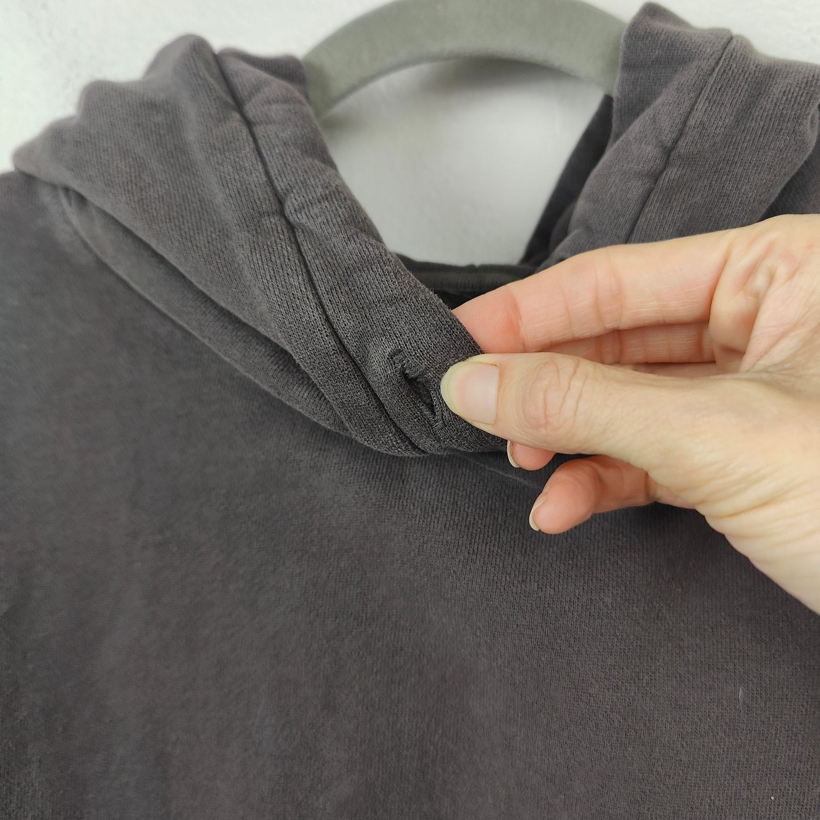 Allsaints AllSaints Ryder Oth Hoody Mens XL Gray Soft Black Cotton Size US XL / EU 56 / 4 - 5 Thumbnail