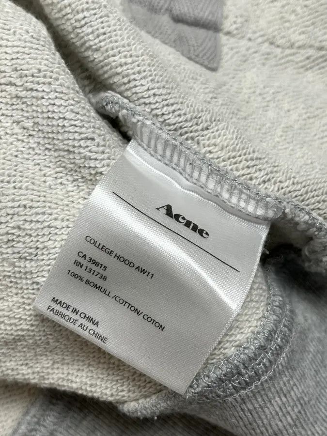 Acne Studios AW2011 Acne Studios Grey Minimalist Zip-up Hoodie Size US L / EU 52-54 / 3 - 10 Thumbnail