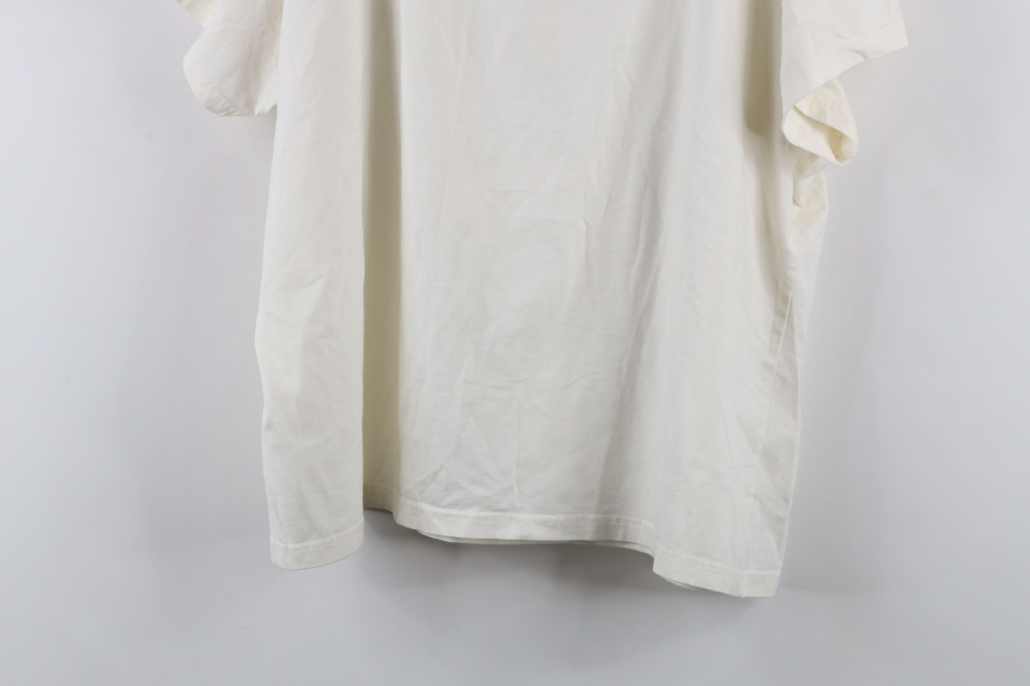 Harley Davidson × Vintage Vintage Y2K Harley Davidson Tribal Flower T-Shirt Cream Size XXL / US 16-18 / IT 52-54 - 10 Thumbnail