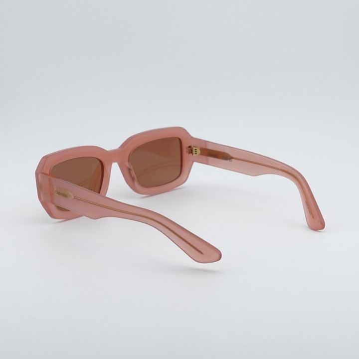 Calvin Klein Calvin Klein CK24511S 835 Women Sunglasses Peach Rectangle Size ONE SIZE - 6 Thumbnail