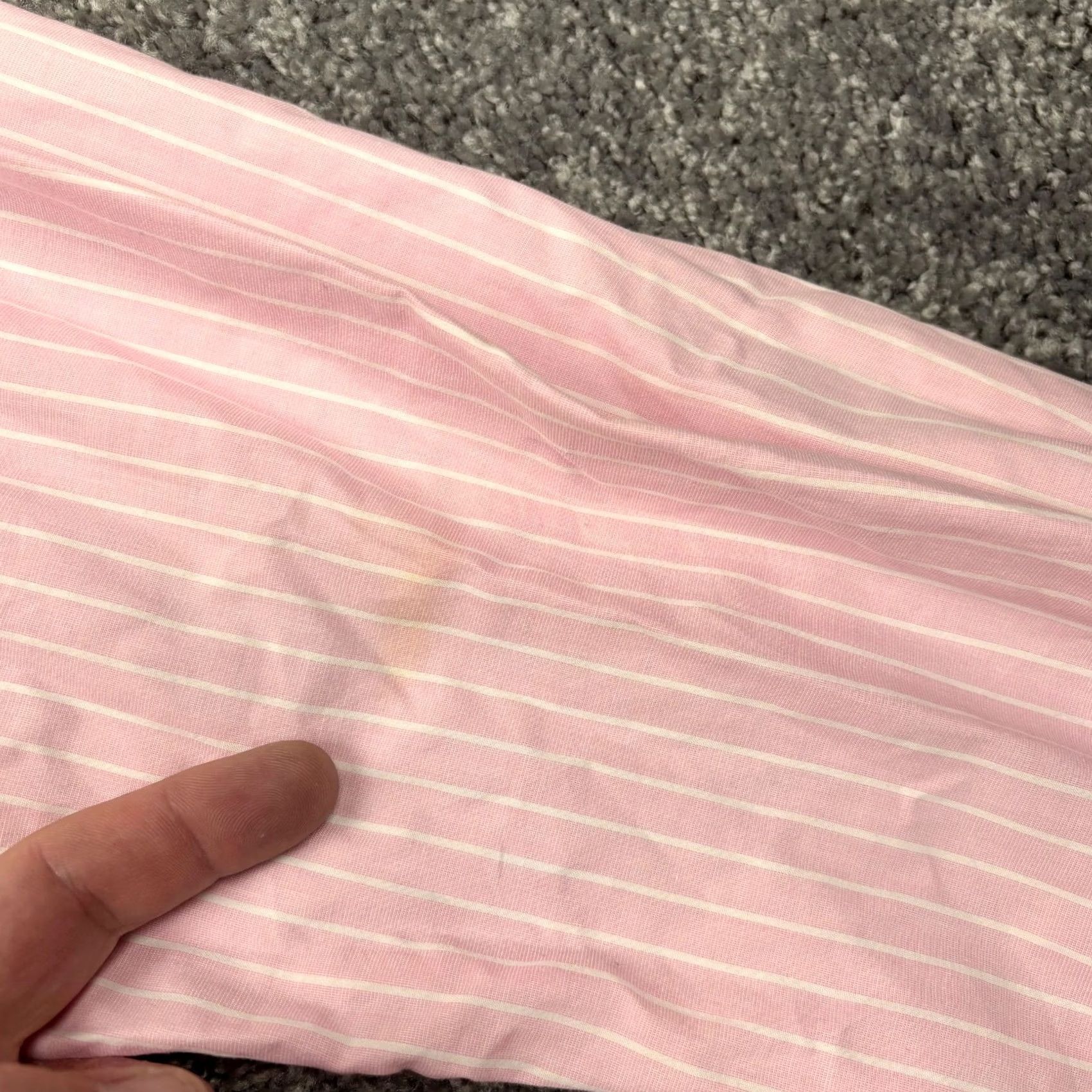 Polo Ralph Lauren VINTAGE Polo Ralph Lauren Shirt Mens 18 36/36 Pink White Stripe Regent Custom Fit Shirt Men Pink Stripe OLD? Size US XXL / EU 58 / 5 - 4 Thumbnail
