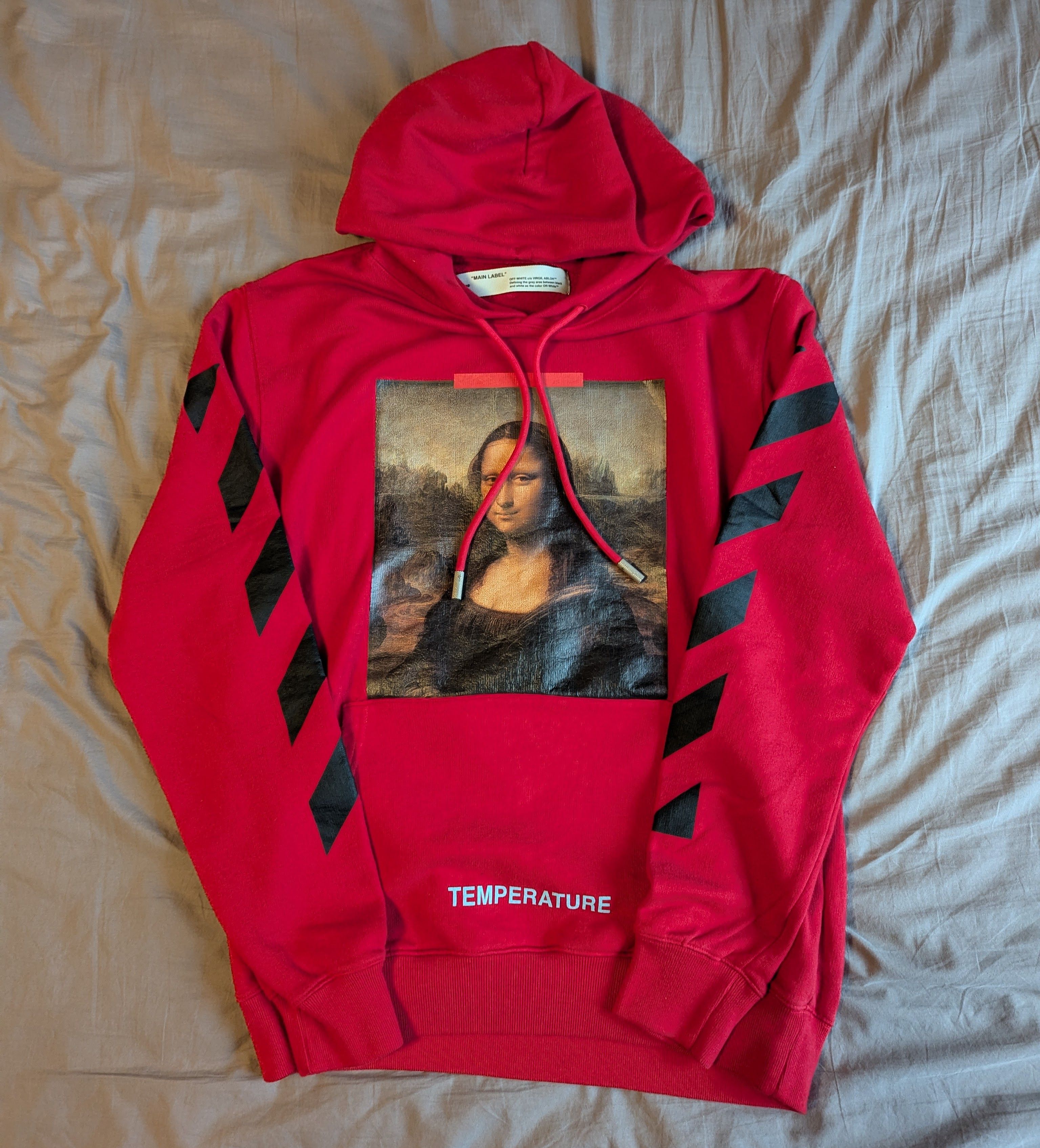 Off-White OFF-WHITE Mona Lisa Hoodie Size US M / EU 48-50 / 2 - 1 Thumbnail