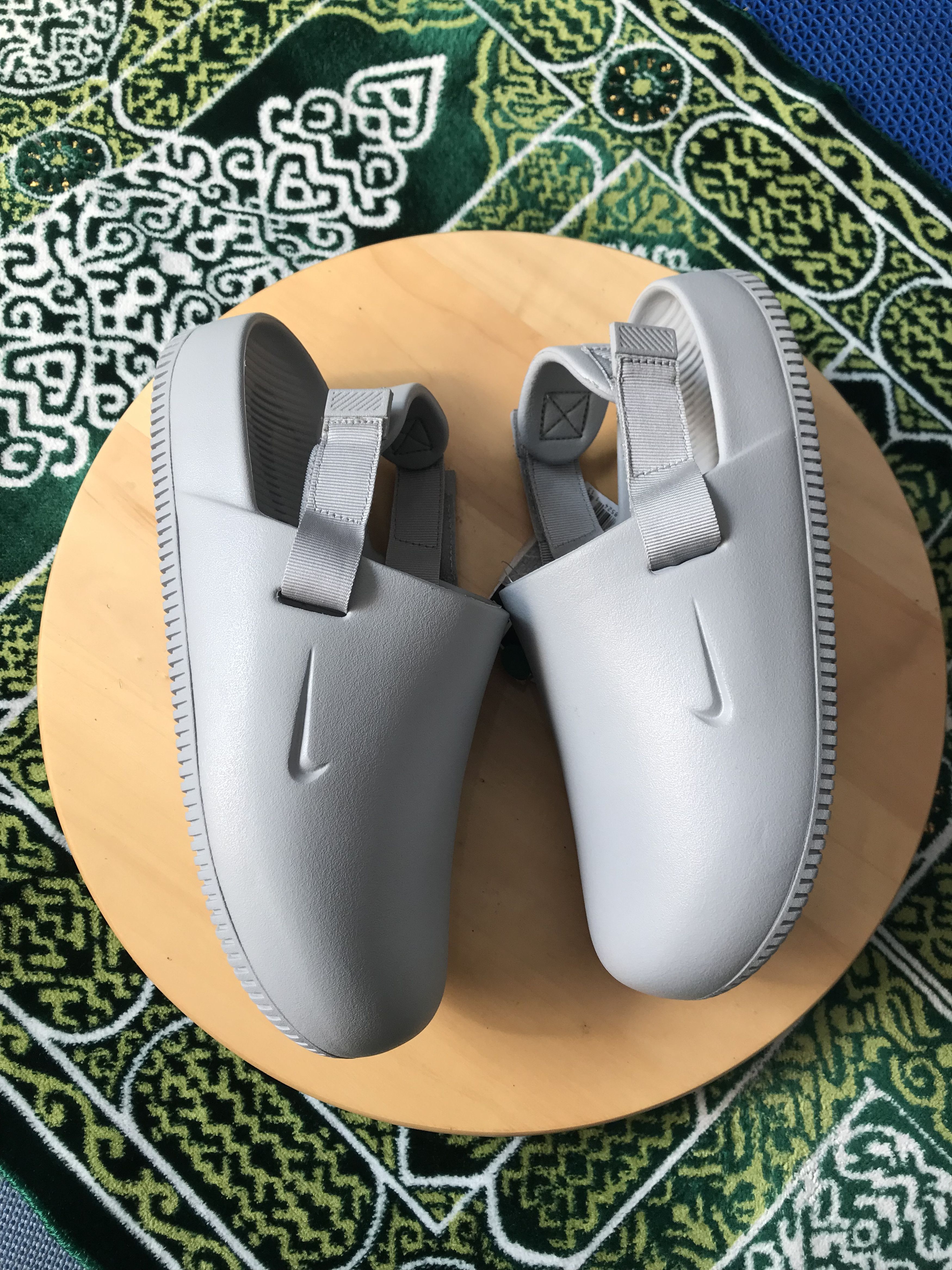 Nike Nike Calm Mule Light Smoke Grey Clog Clogs Slide loafer Size US 8 / EU 41 - 13 Thumbnail