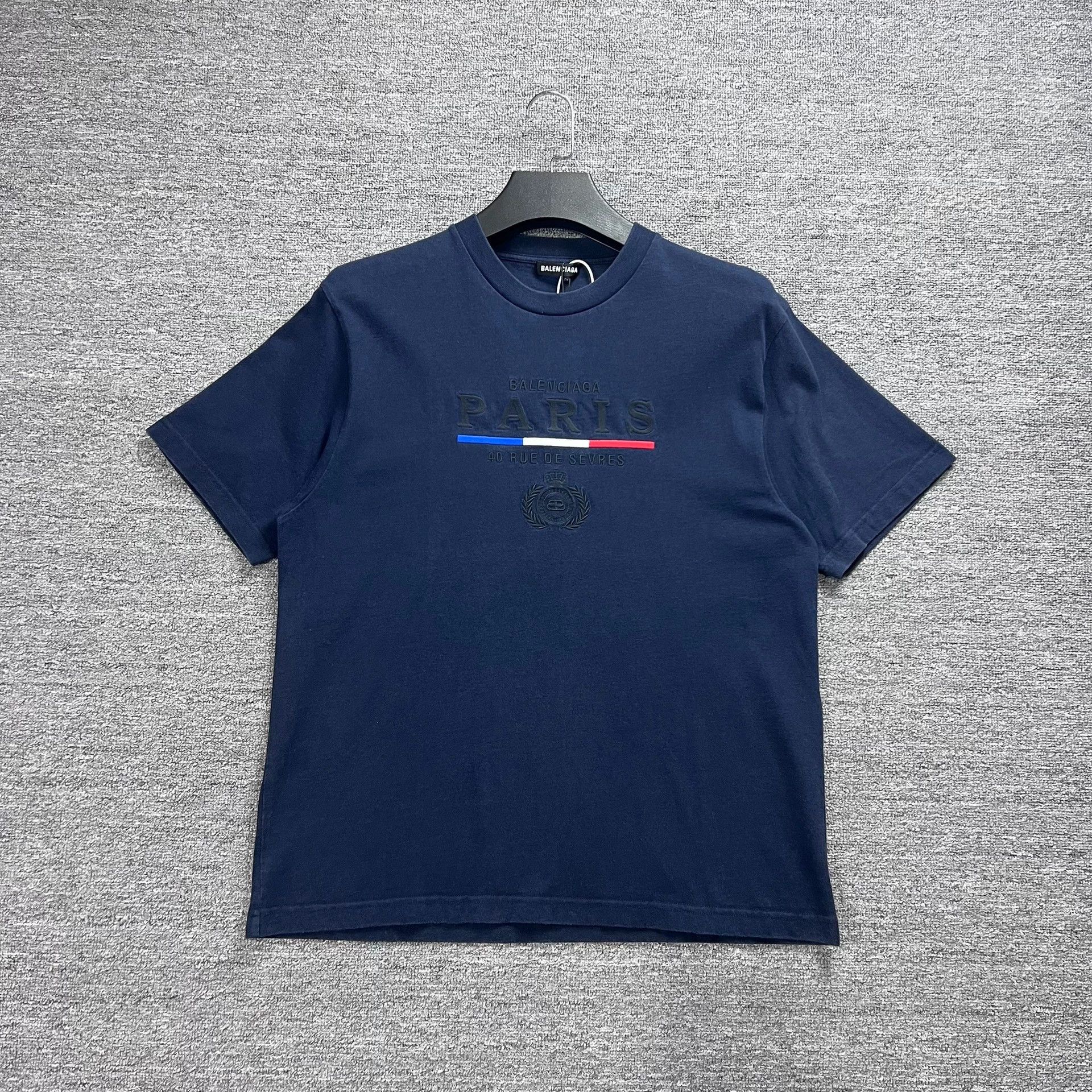 Balenciaga Balenciaga Crown Wheat Ear Short Sleeve Size US S / EU 44-46 / 1 - 1 Thumbnail