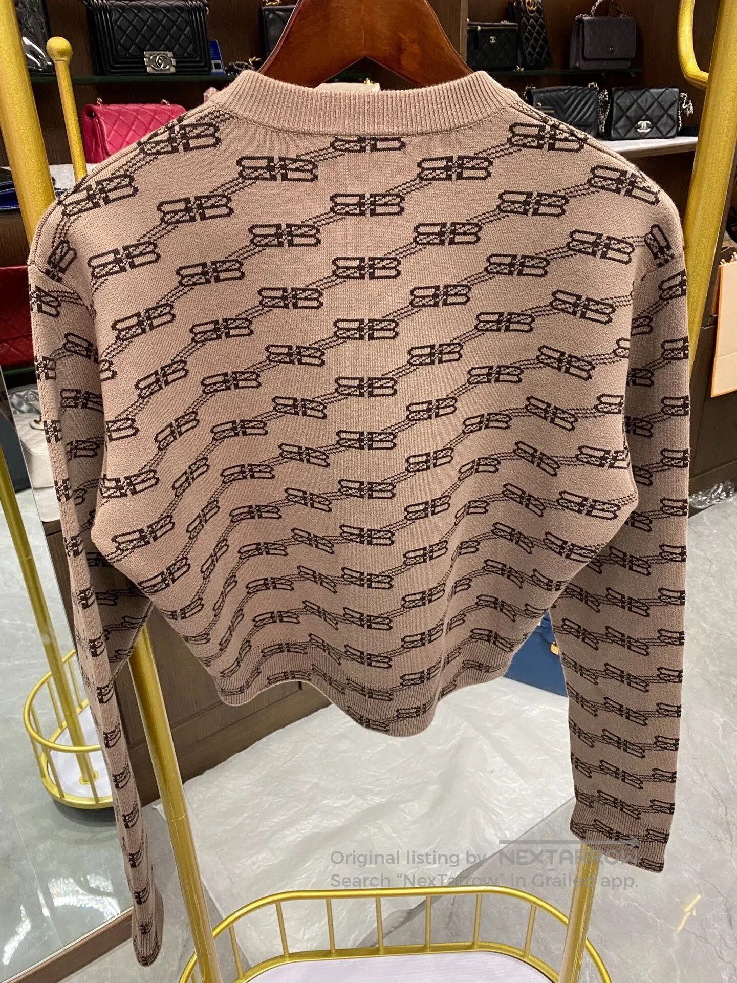 Balenciaga balenciaga logo knit sweater uni size M. Size US M / EU 48-50 / 2 - 2 Thumbnail