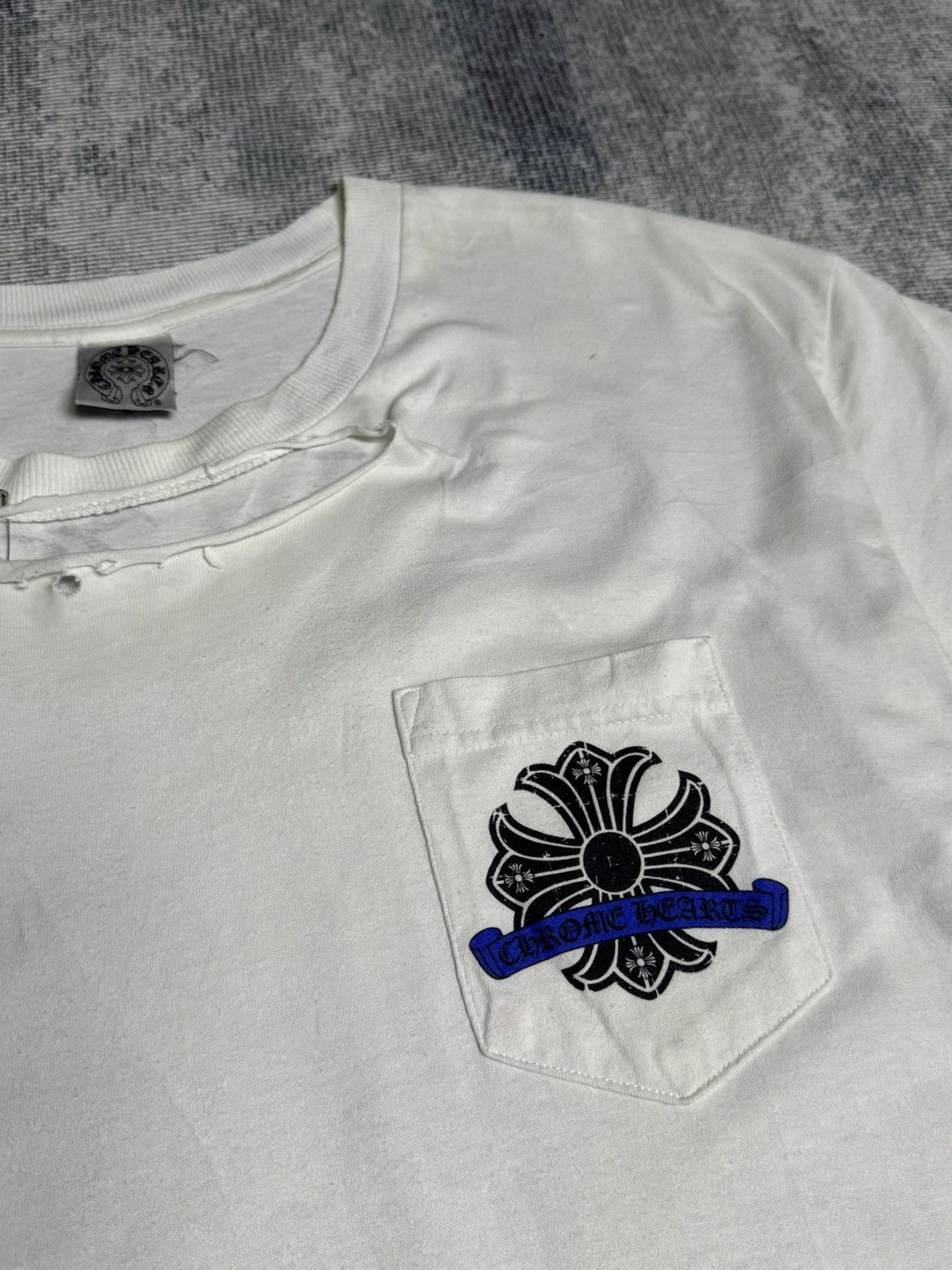 Chrome Hearts VINTAGE! THRASHED! HORSESHOE SCROLL Size US L / EU 52-54 / 3 - 5 Thumbnail