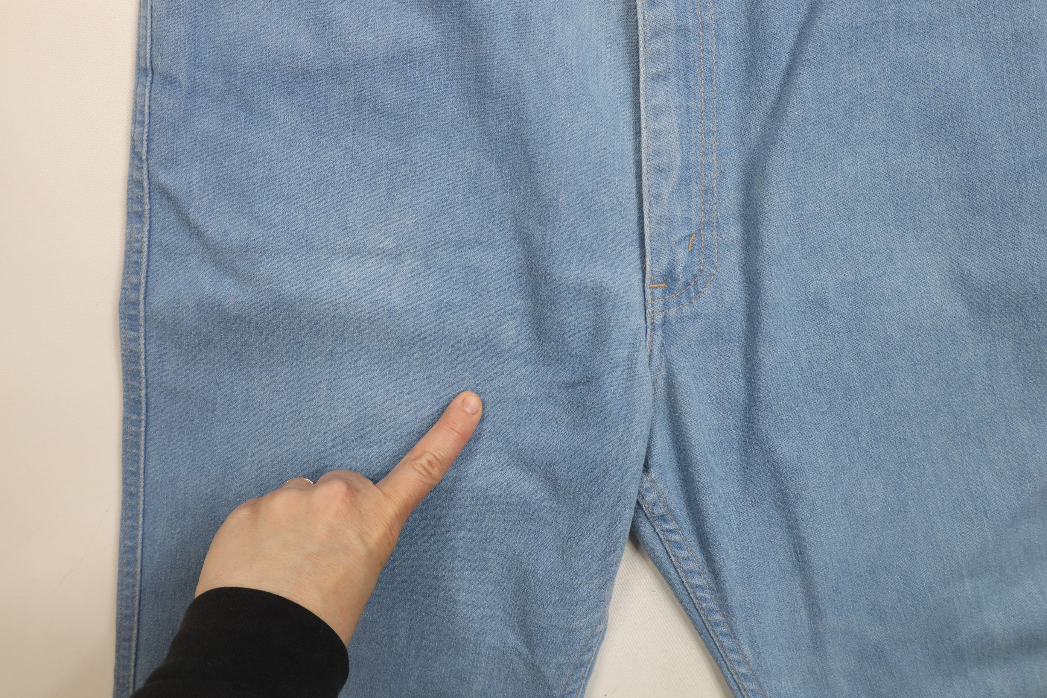 Levi's × Vintage Vintage 90s Levis Flared Wide Leg Denim Jeans Blue Size US 36 / EU 52 - 5 Thumbnail