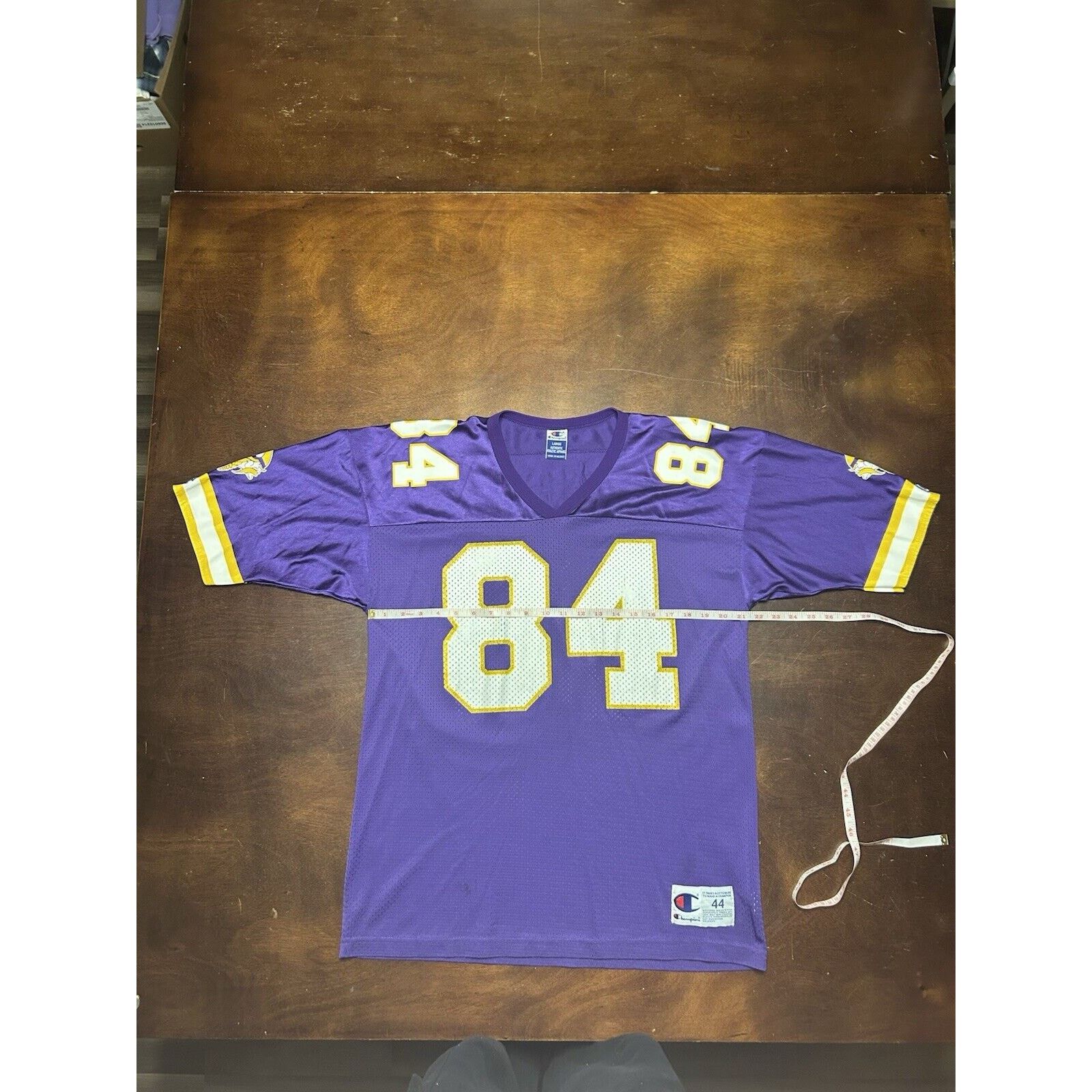Champion VTG Y2K Randy Moss #84 Minnesota Vikings Champion NFL Jersey Size US L / EU 52-54 / 3 - 5 Thumbnail