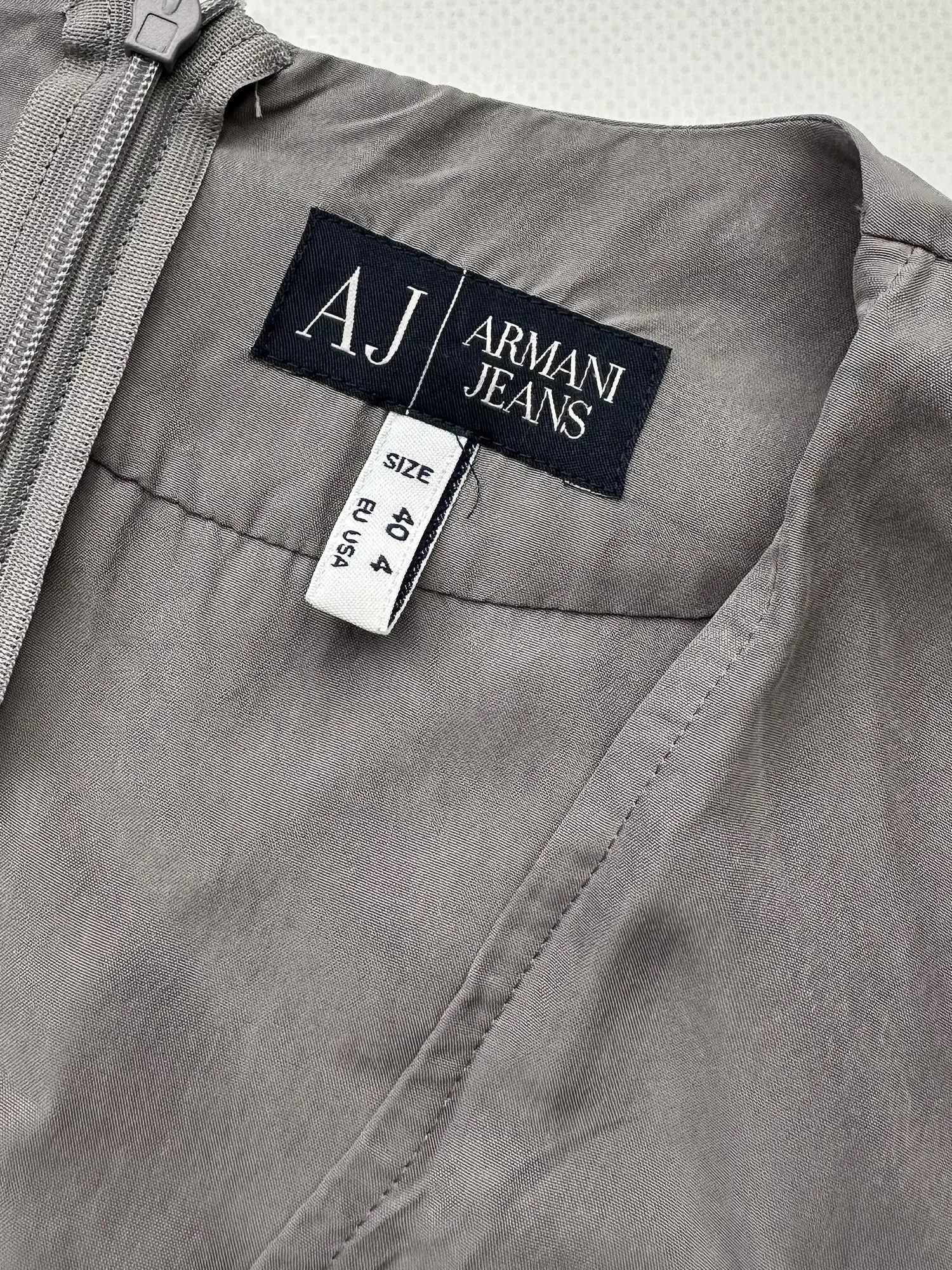 Armani Armani Jeans Vintage Dress (155) Size S / US 4 / IT 40 - 5 Thumbnail
