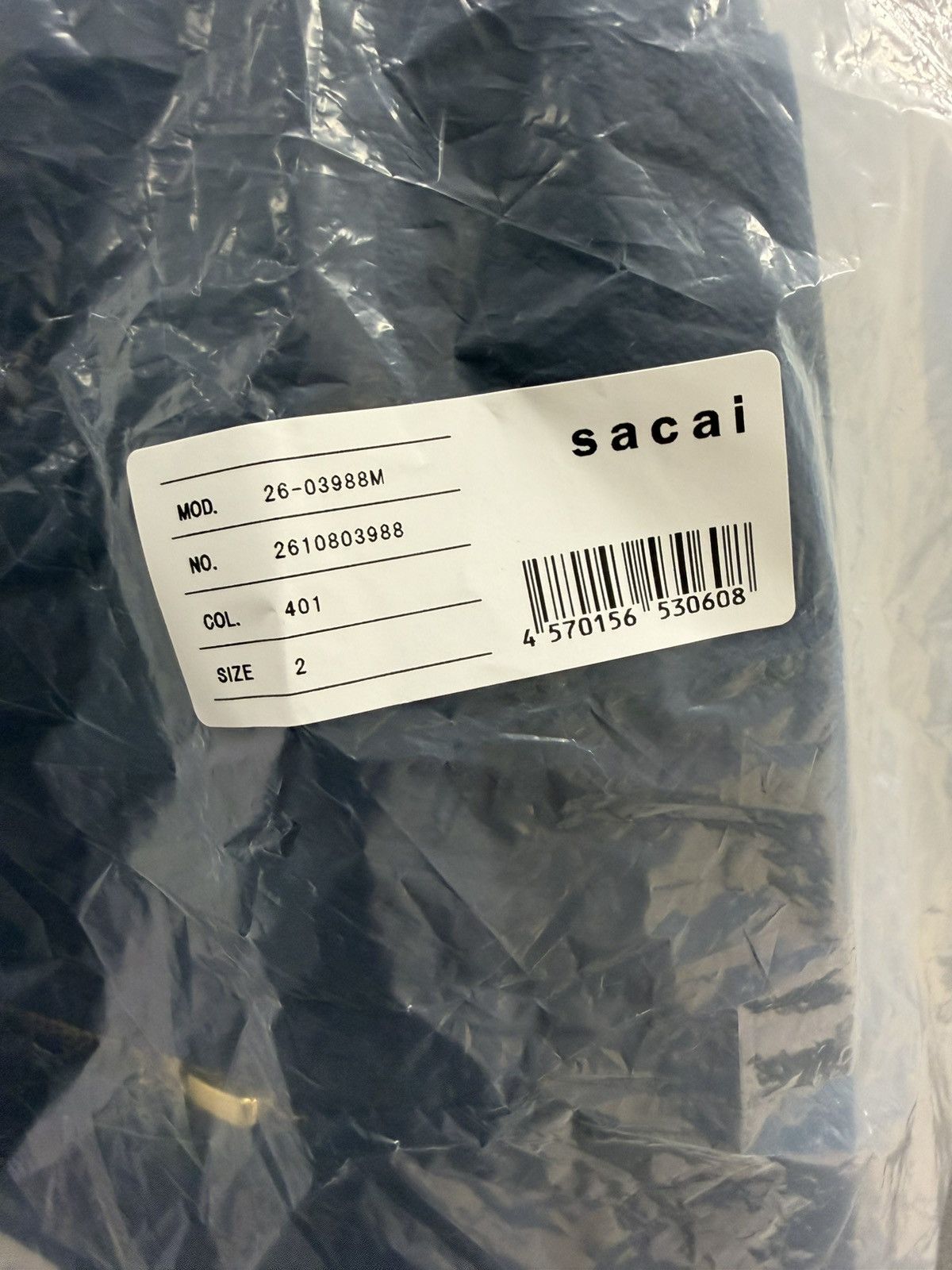 Sacai Sacai x Carhartt WIP Duck Coat Blue size 2 Size US M / EU 48-50 / 2 - 6 Thumbnail
