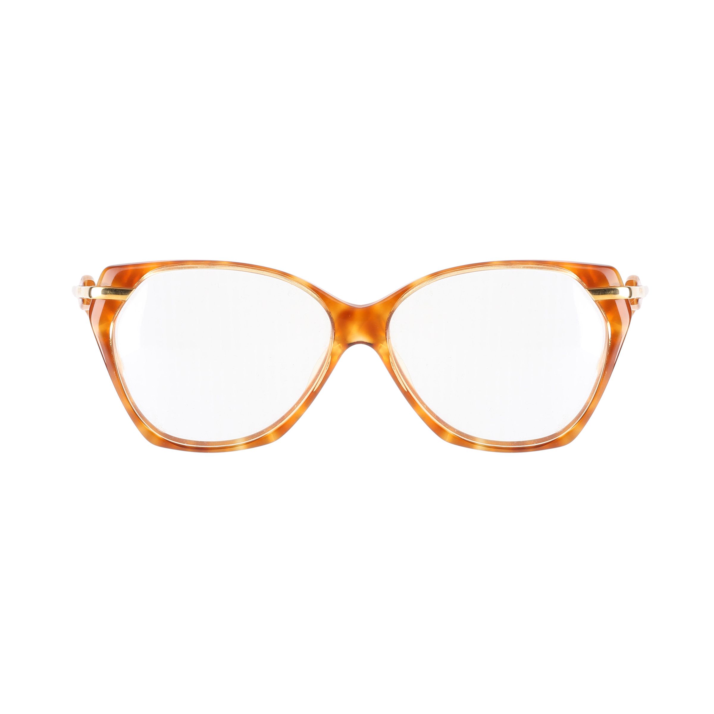 Missoni Missoni '90s Brown & Gold Oversized Glasses Size ONE SIZE - 1 Thumbnail