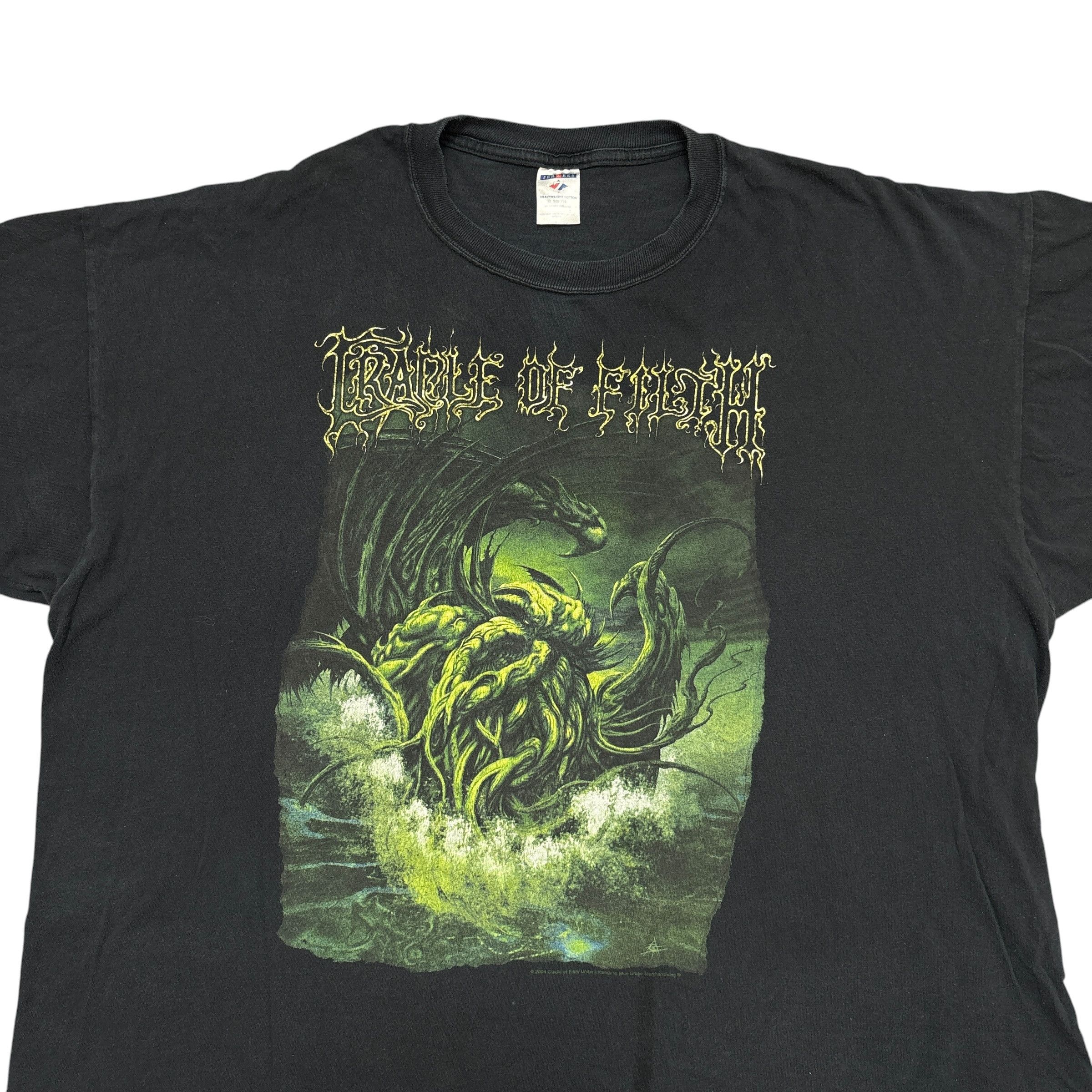 Band Tees Vintage Cradle Of Filth Shirt 00s Tour Black Metal Band Tee Size US XXL / EU 58 / 5 - 3 Thumbnail