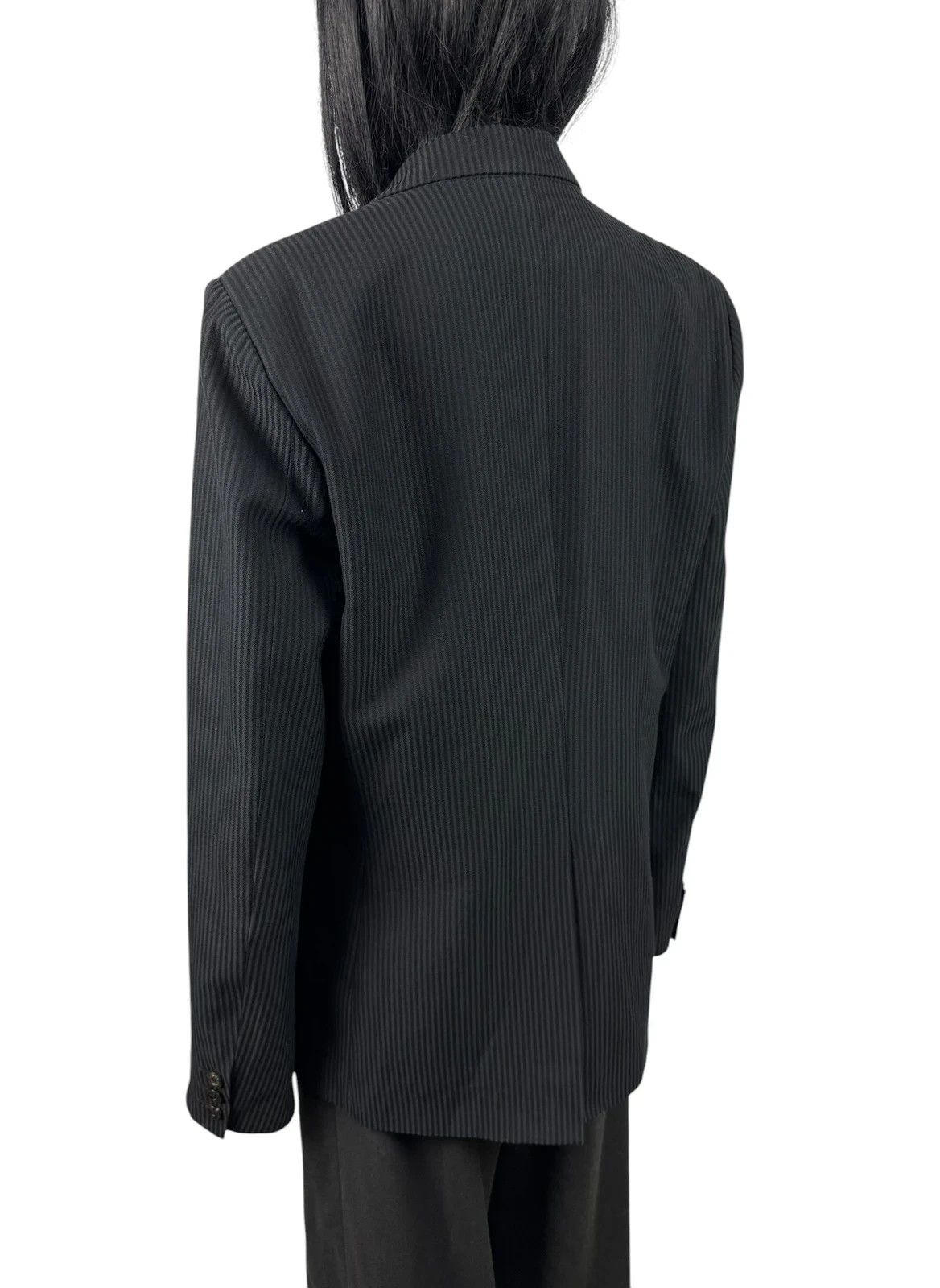 Alexander McQueen Alexander Mcqueen Vintage Striped Blazer Wool Cotton size 46 Size L / US 10 / IT 46 - 6 Thumbnail