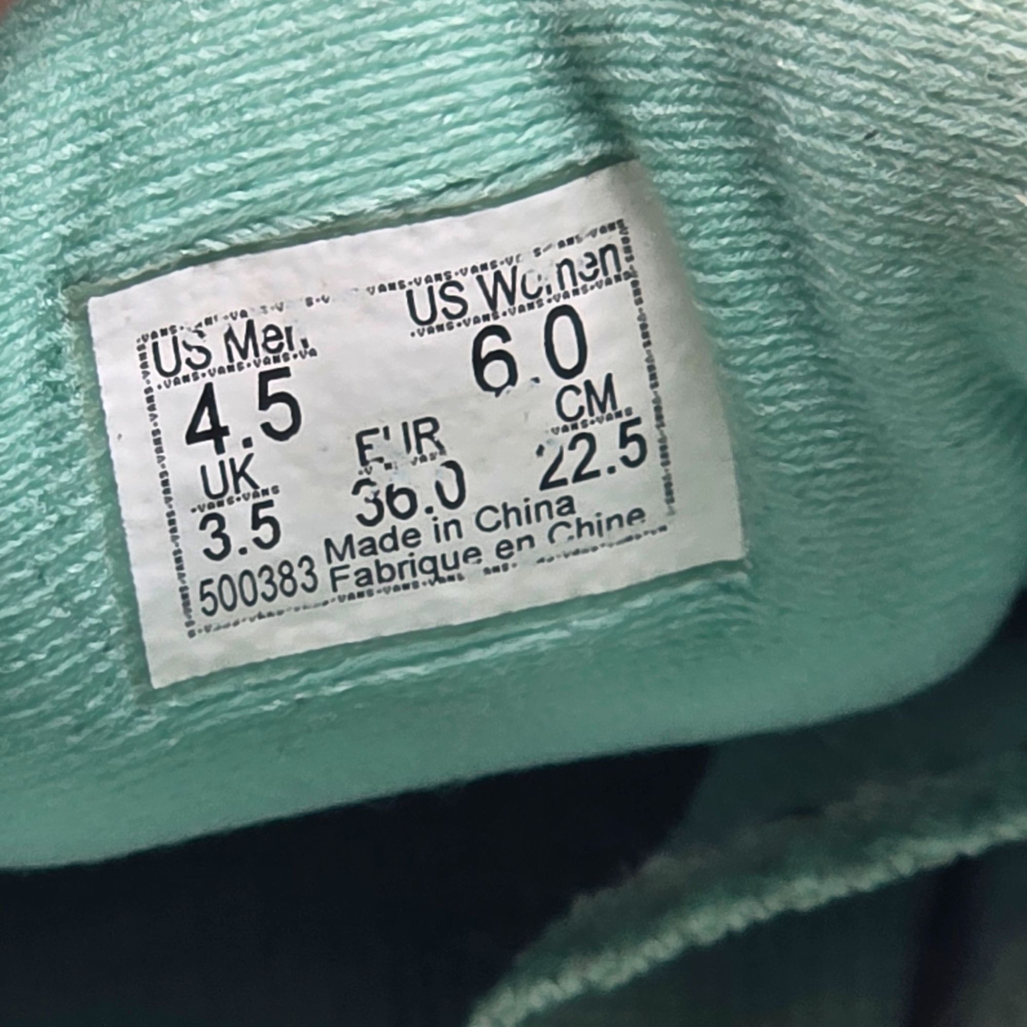 Vans Vans UltraRange Rapidweld Womens Size 6 Neptune Green Athlet Size US 6 / IT 36 - 6 Thumbnail